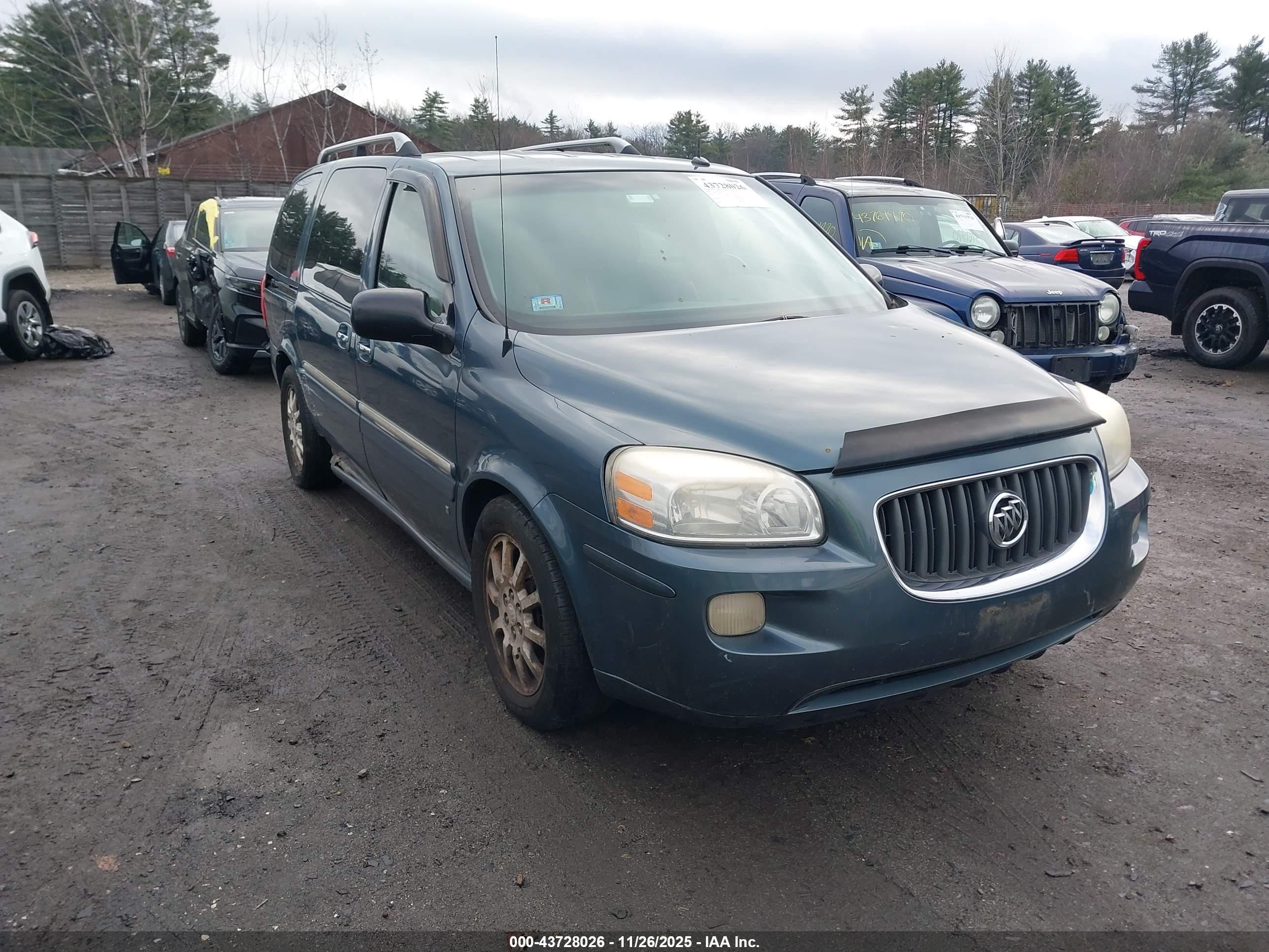 2006 Buick Terraza CXL, VIN 5GADX33L76D150937 — Зад