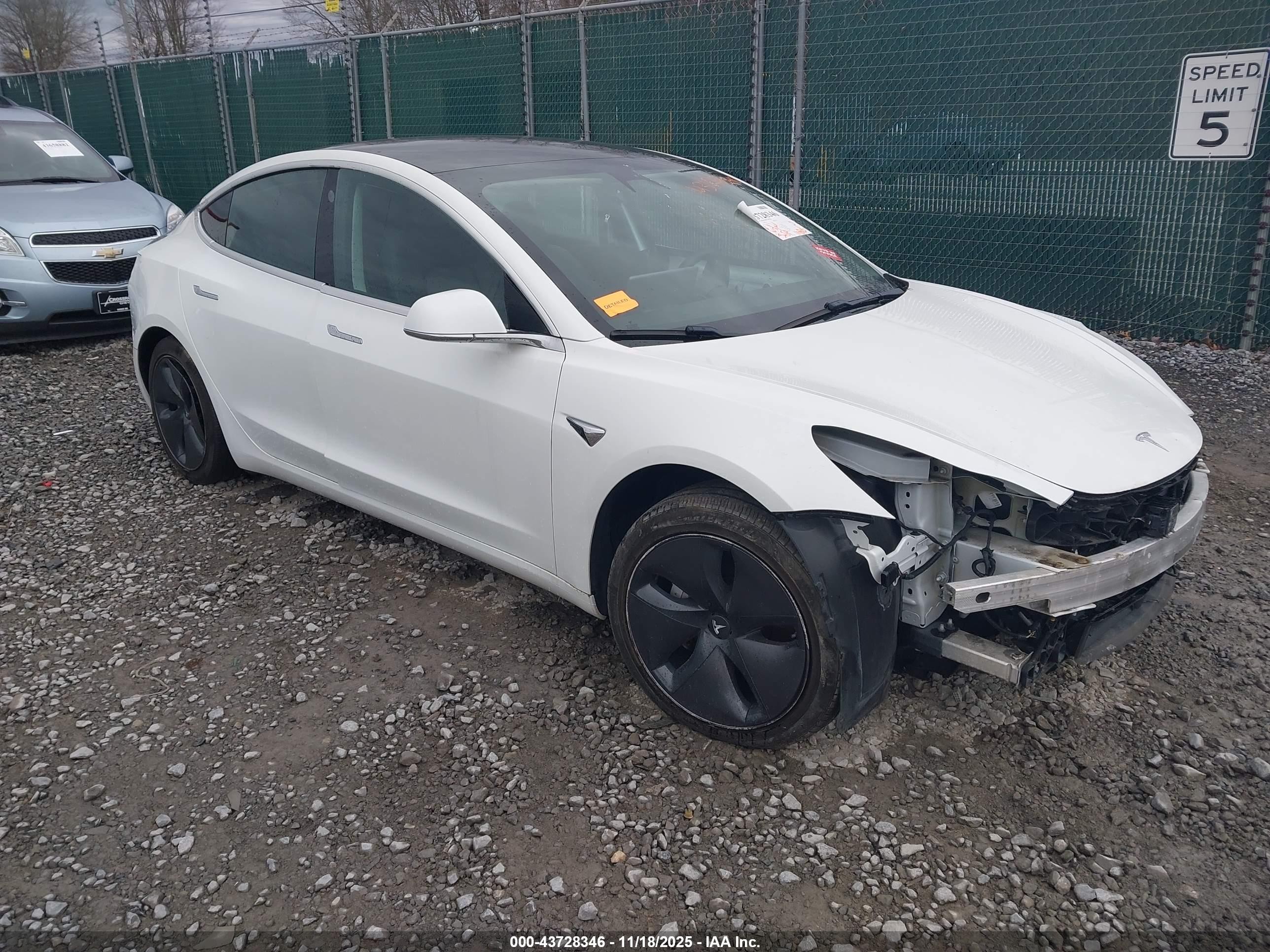 2019 Tesla Model 3 Long Range, VIN 5YJ3E1EB3KF429488 — Theft recovery