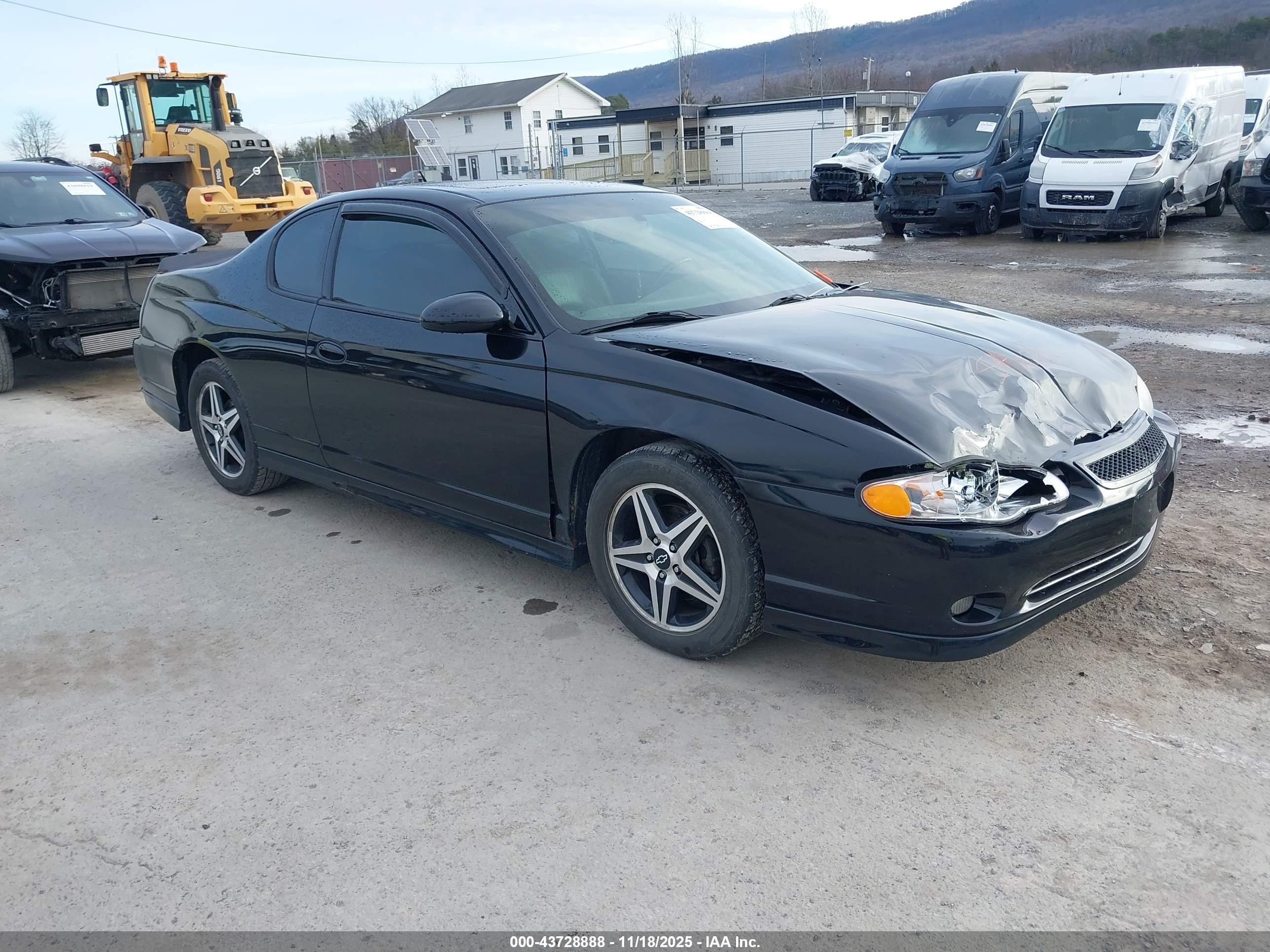 2005 Chevrolet Monte Carlo Supercharged SS, VIN 2G1WZ151X59250603 — Перед