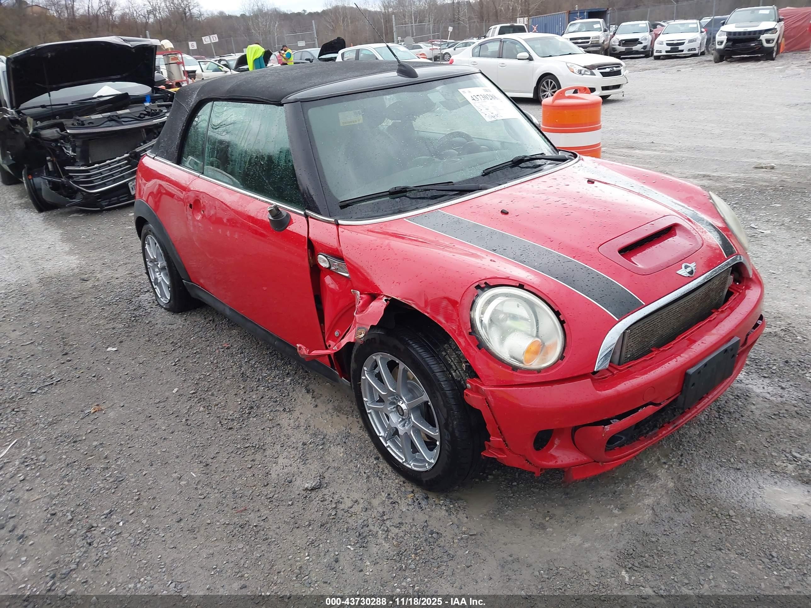 2011 MINI Convertible S, VIN WMWZP3C58BTX83854 — All over