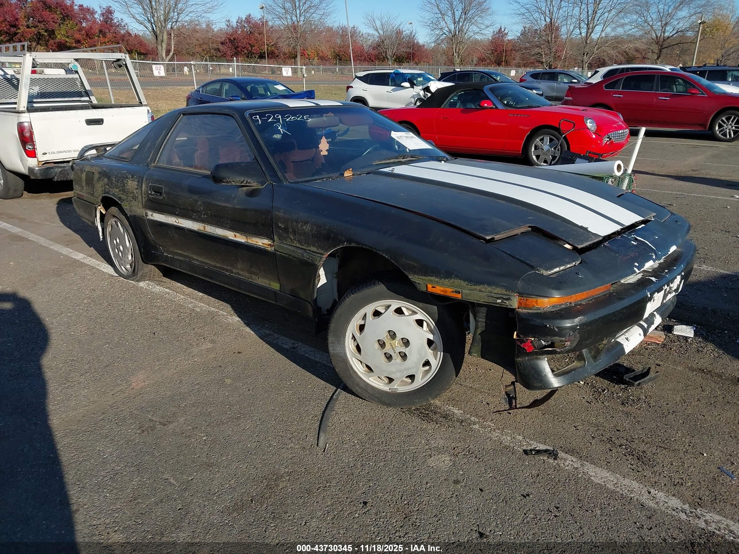 1988 Toyota Supra, VIN JT2MA70L9J0089840 — Front end