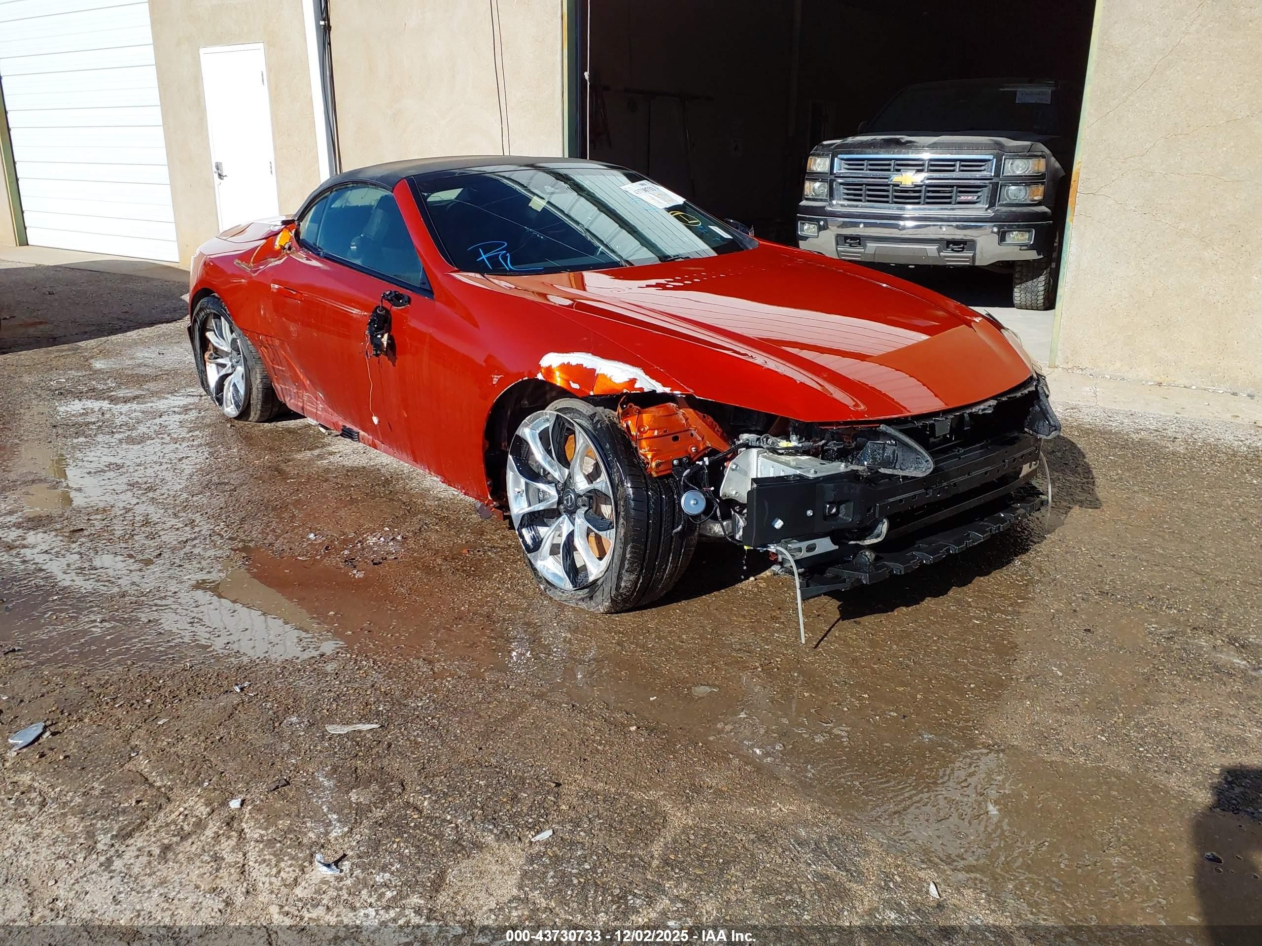 2021 Lexus LC 500h, VIN JTHKPAAY7MA102280 — Front end