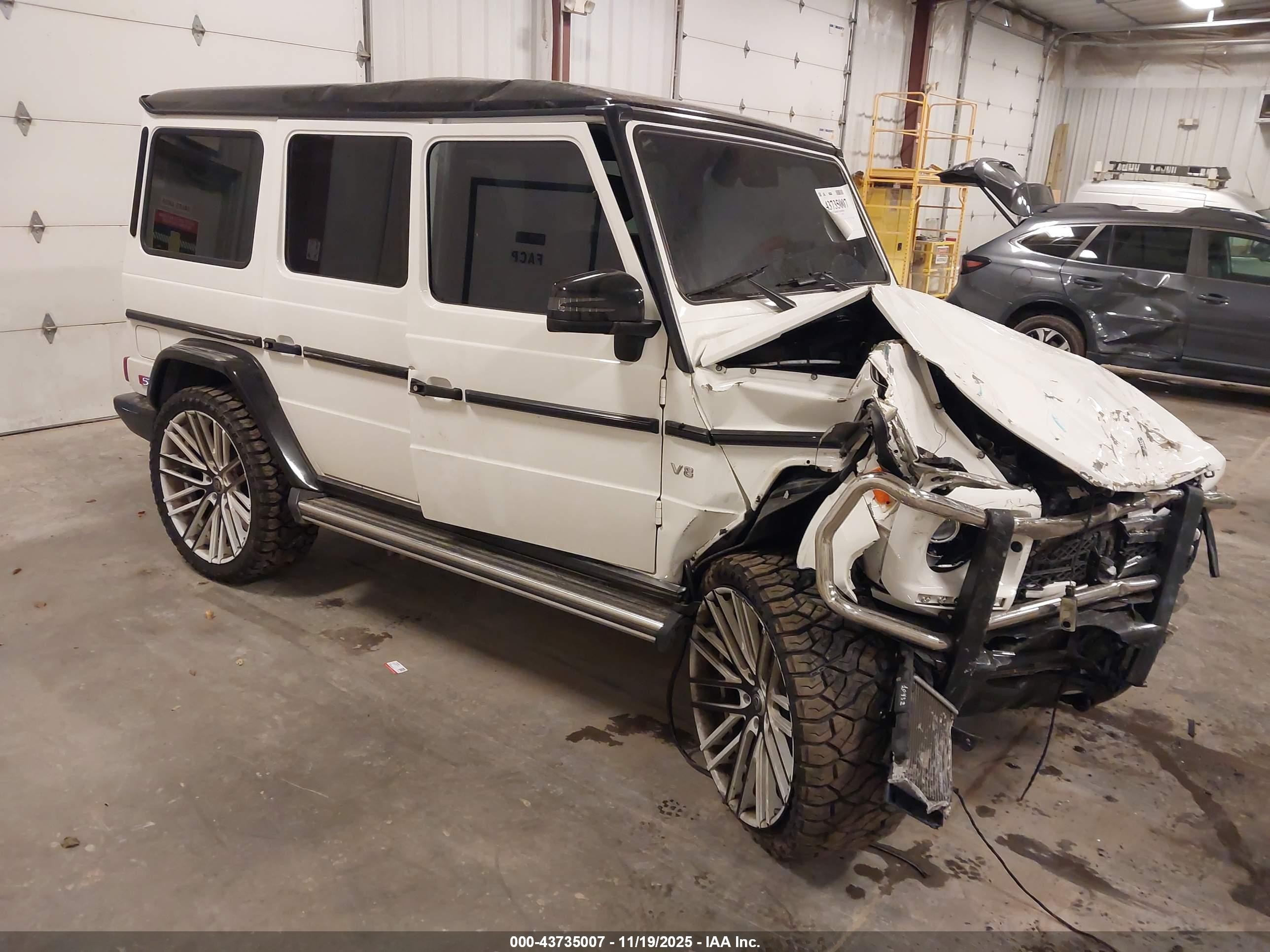 2017 Mercedes-Benz G 550, VIN WDCYC3KF8HX271799 — Front end