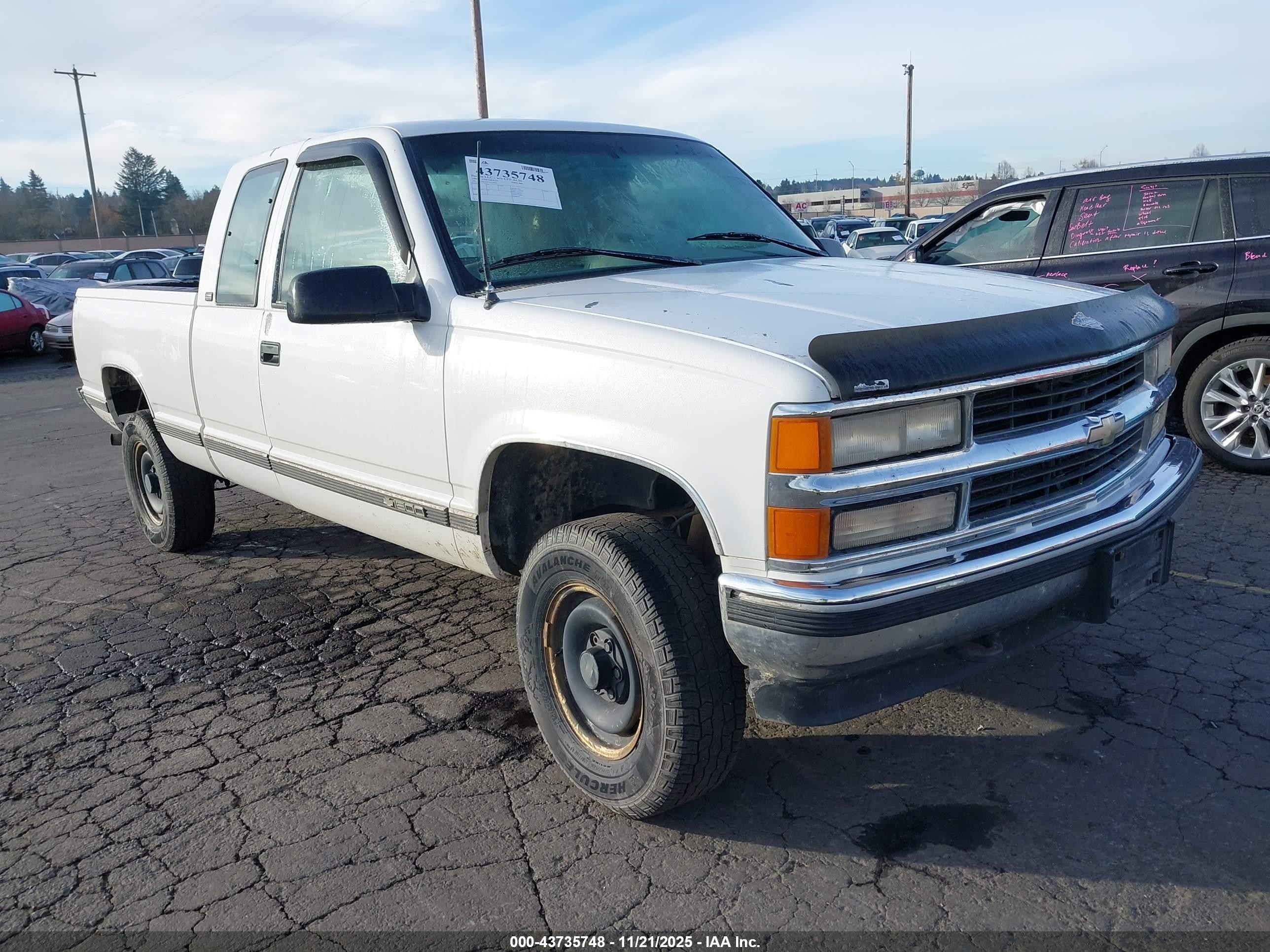 1996 Chevrolet K1500, VIN 2GCEK19W7T1159832 — All over