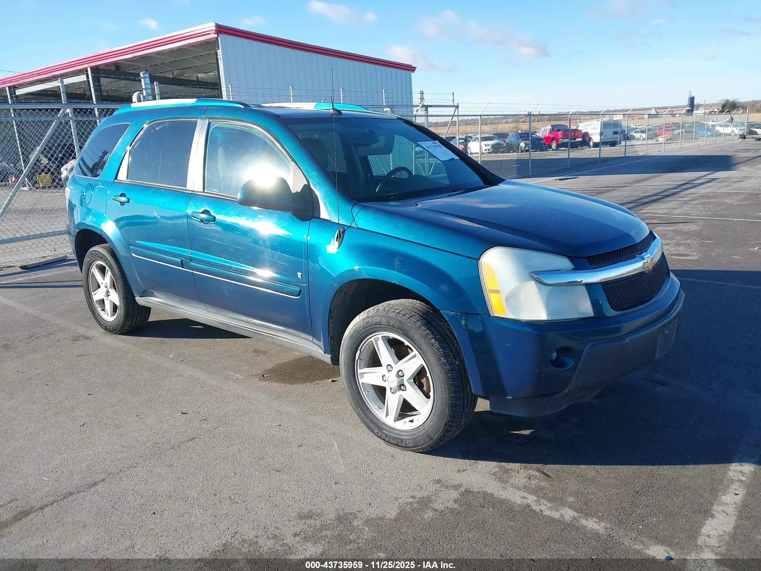 2006 Chevrolet Equinox LT, VIN 2CNDL73F266181292 — Front end
