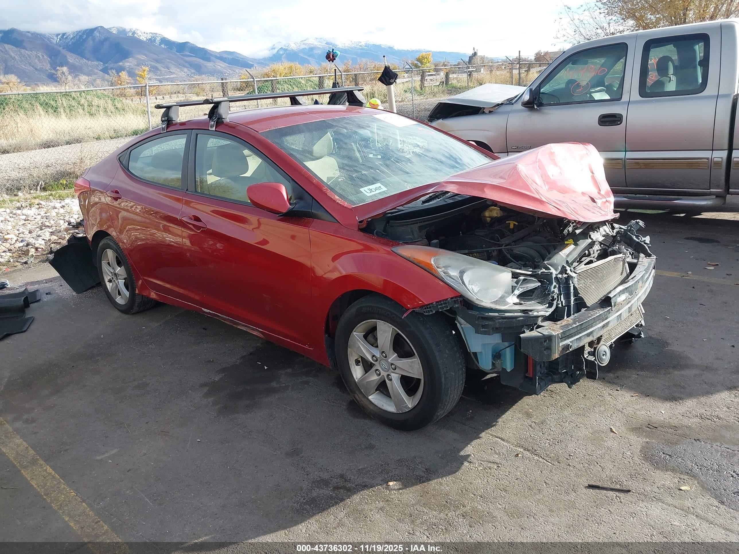 2011 Hyundai Elantra GLS, VIN KMHDH4AE8BU154944 — All over