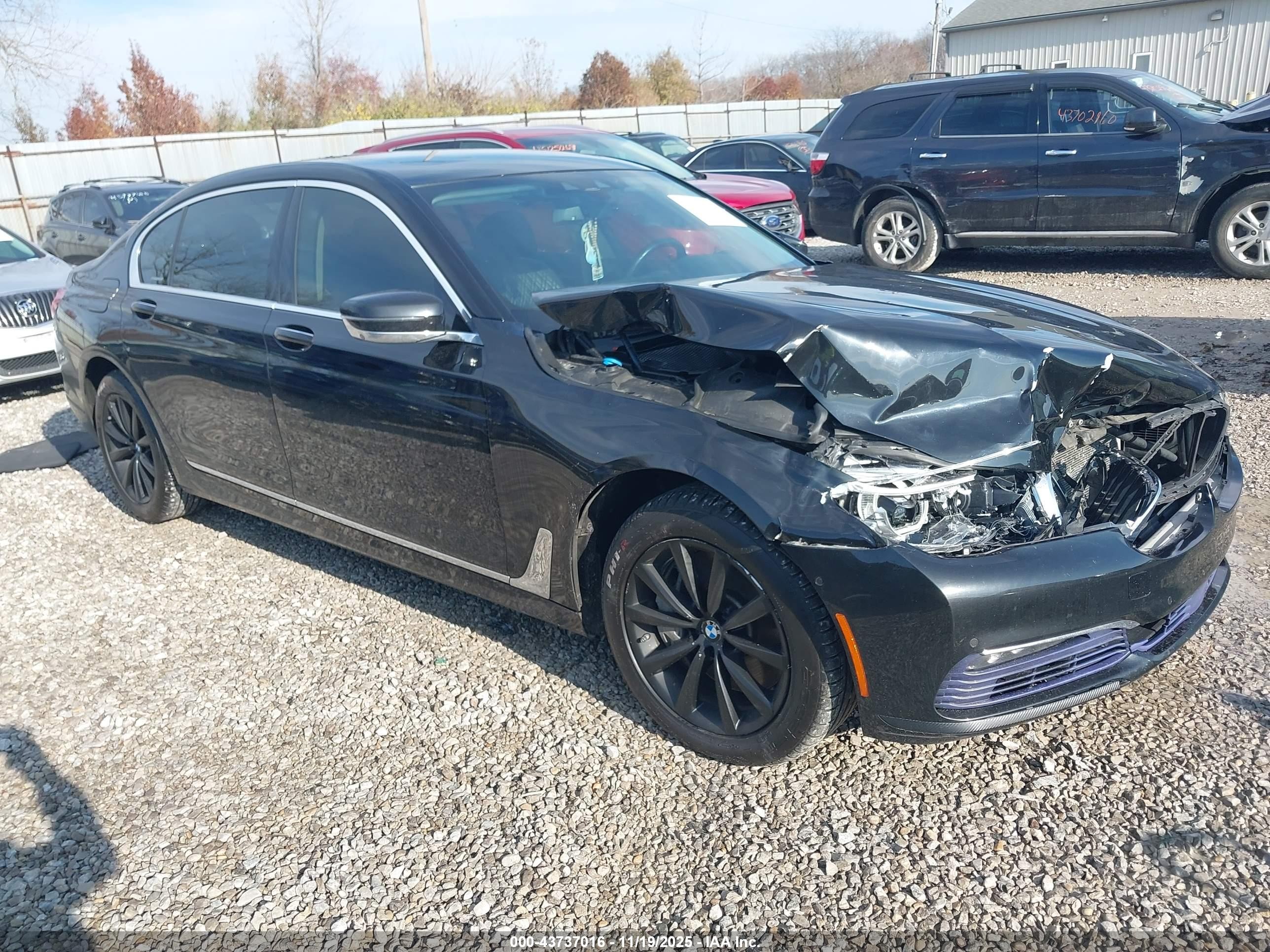 2016 BMW 7 Series 750i xDrive, VIN WBA7F2C59GG420046 — Front end