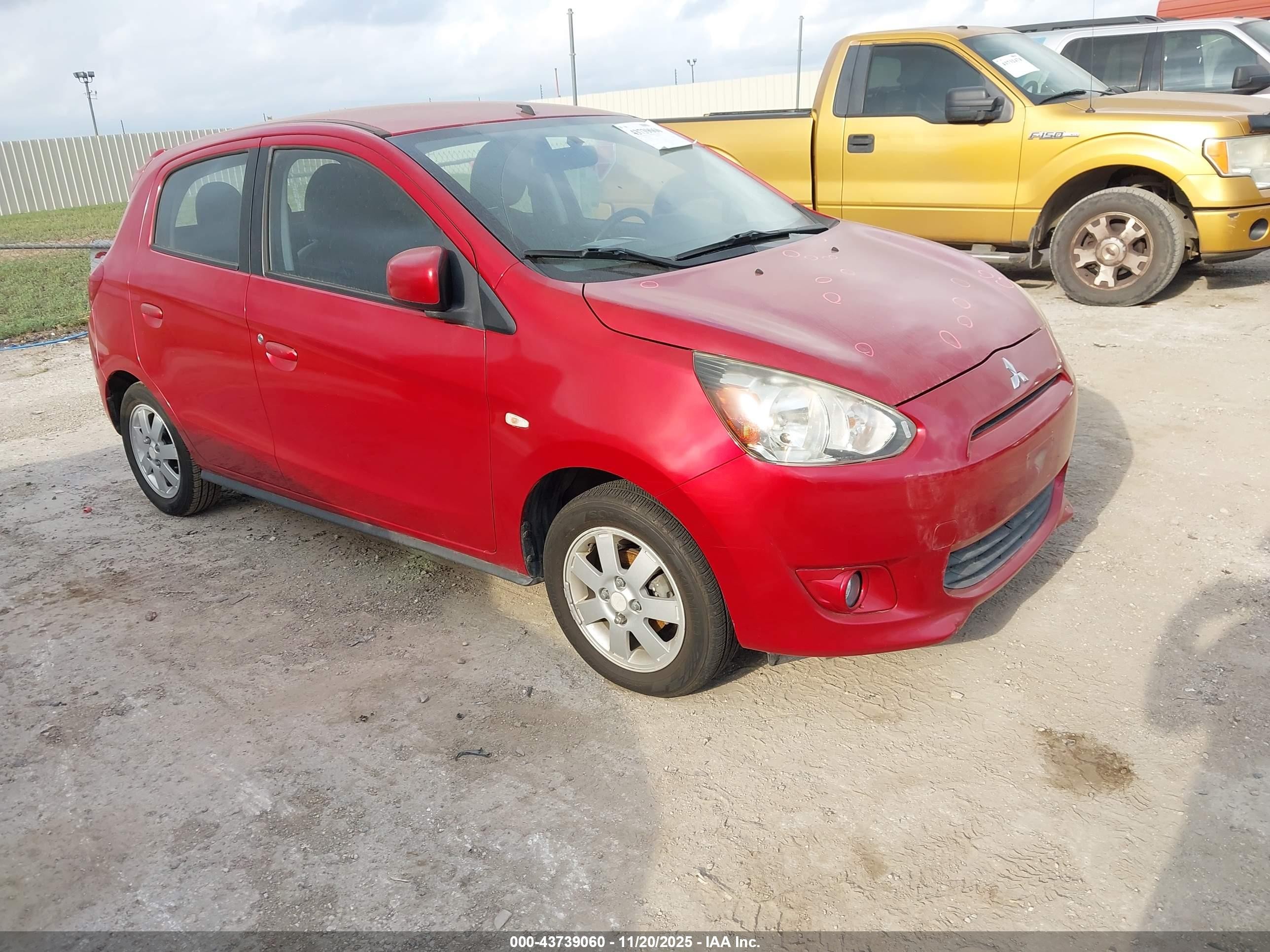 2014 Mitsubishi Mirage ES, VIN ML32A4HJXEH023873 — Электрика