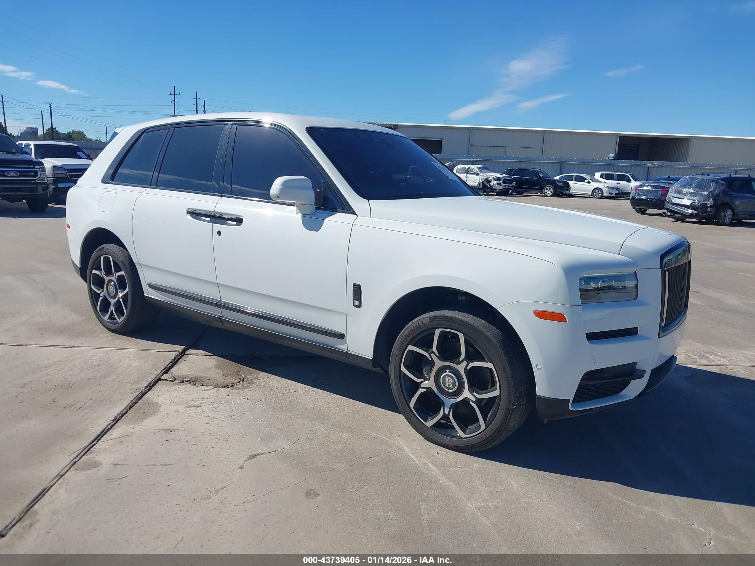2022 Rolls-Royce Cullinan, VIN SLATV4C01NU209000 — Theft recovery