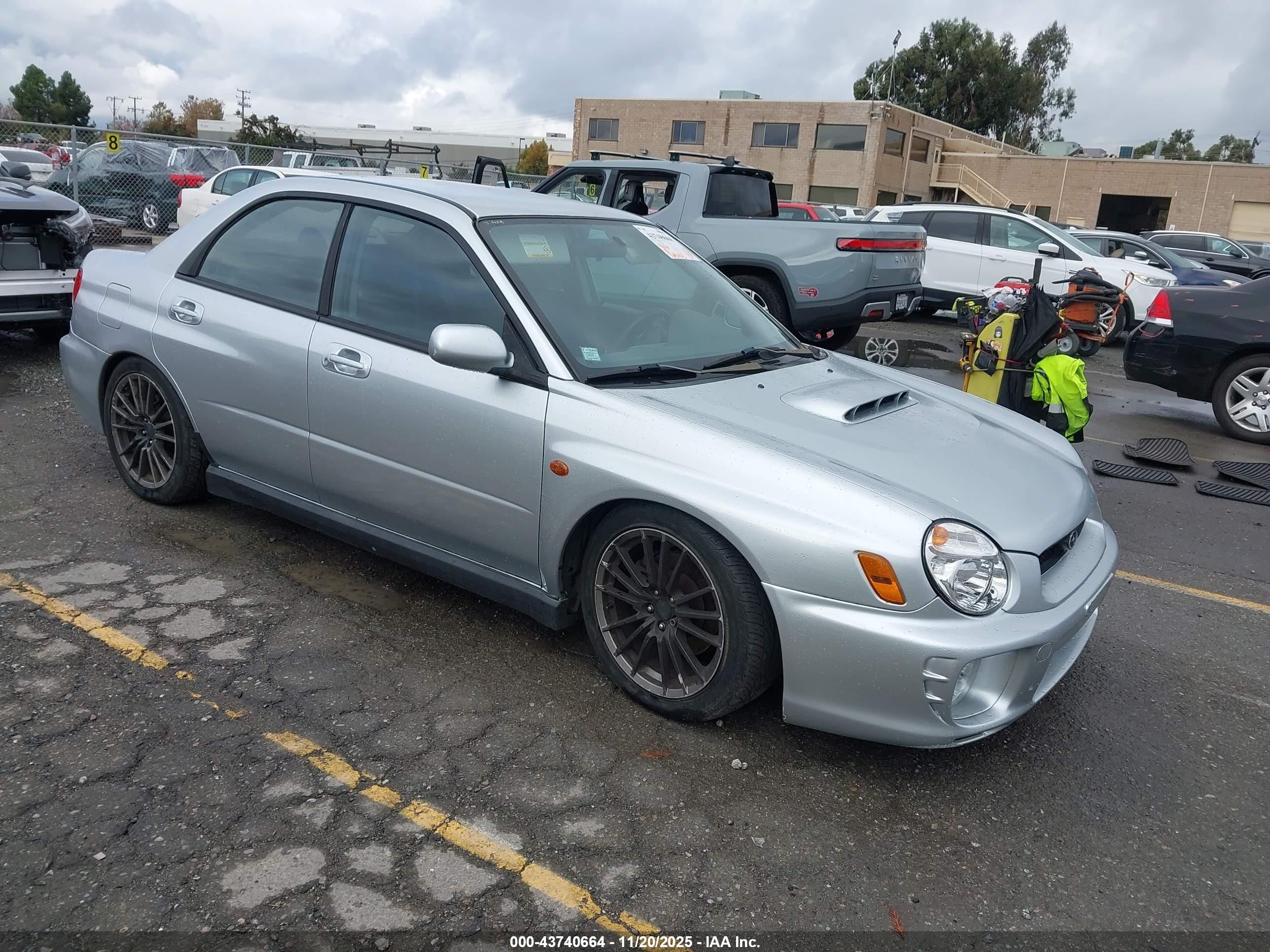 2003 Subaru Impreza WRX, VIN JF1GD29603G512722 — После угона