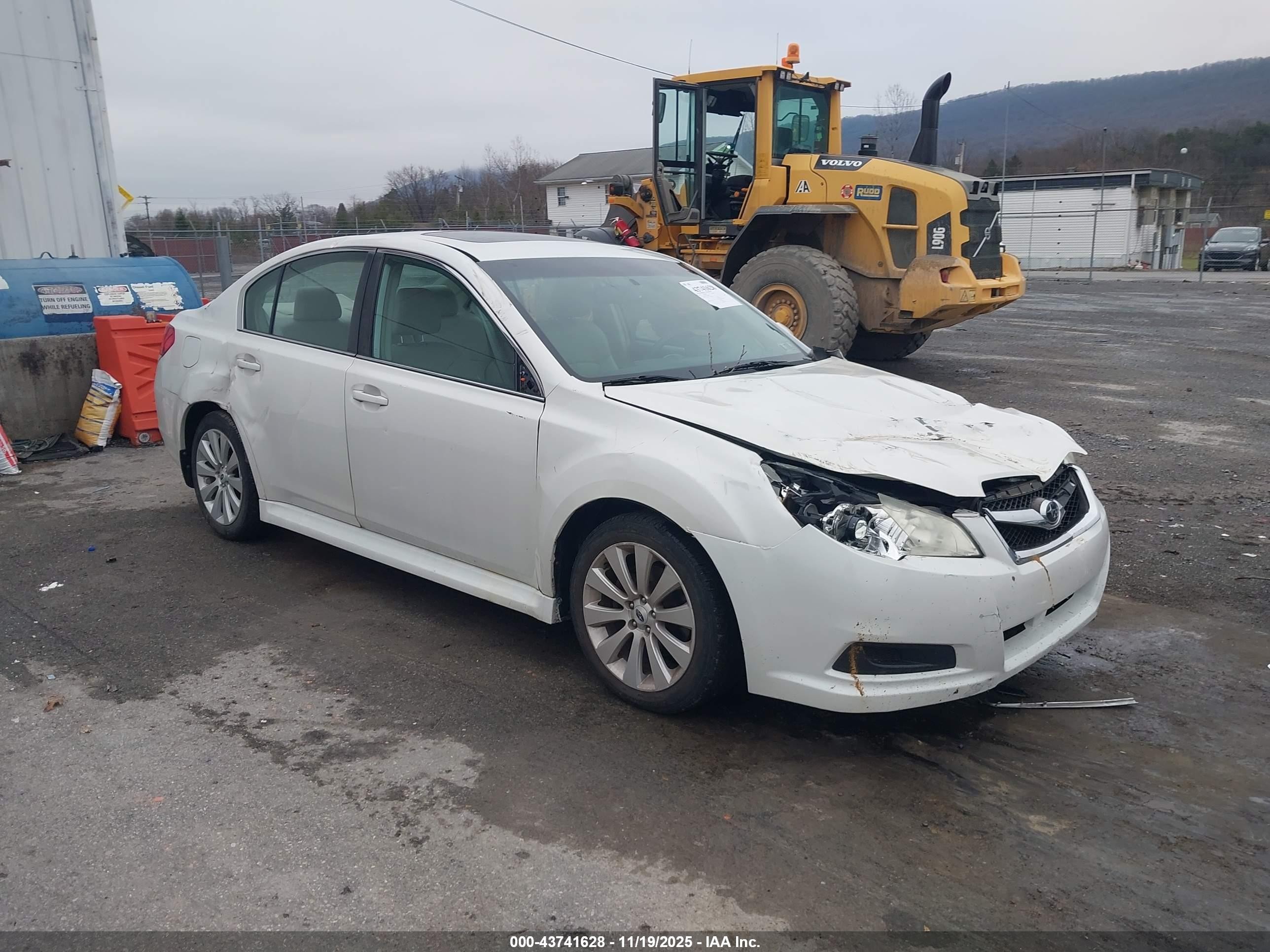 2012 Subaru Legacy Limited, VIN 4S3BMBK61C3012140 — Storm