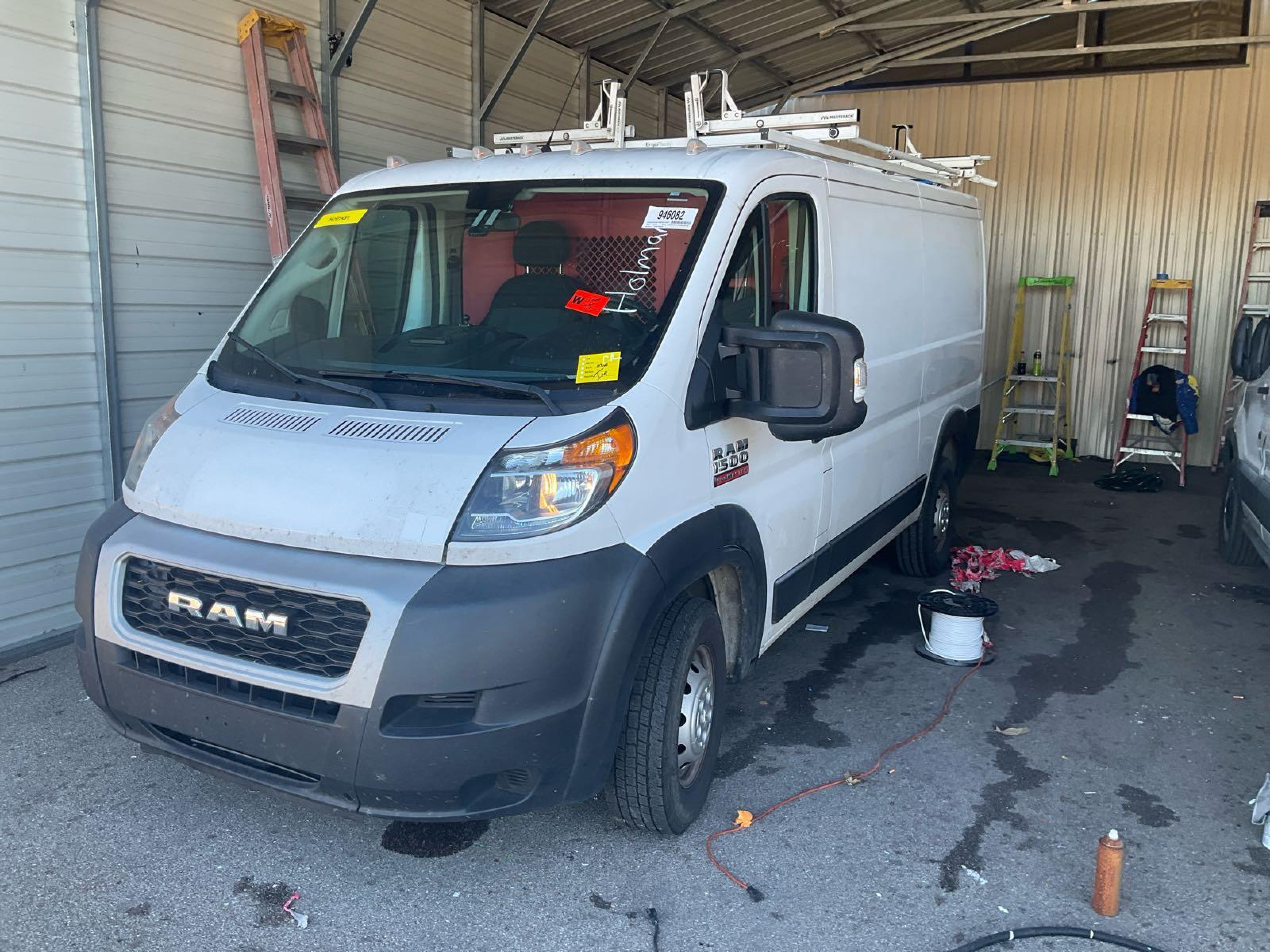 2021 Ram ProMaster, VIN 3C6ERVAG1ME501682 — Normal wear