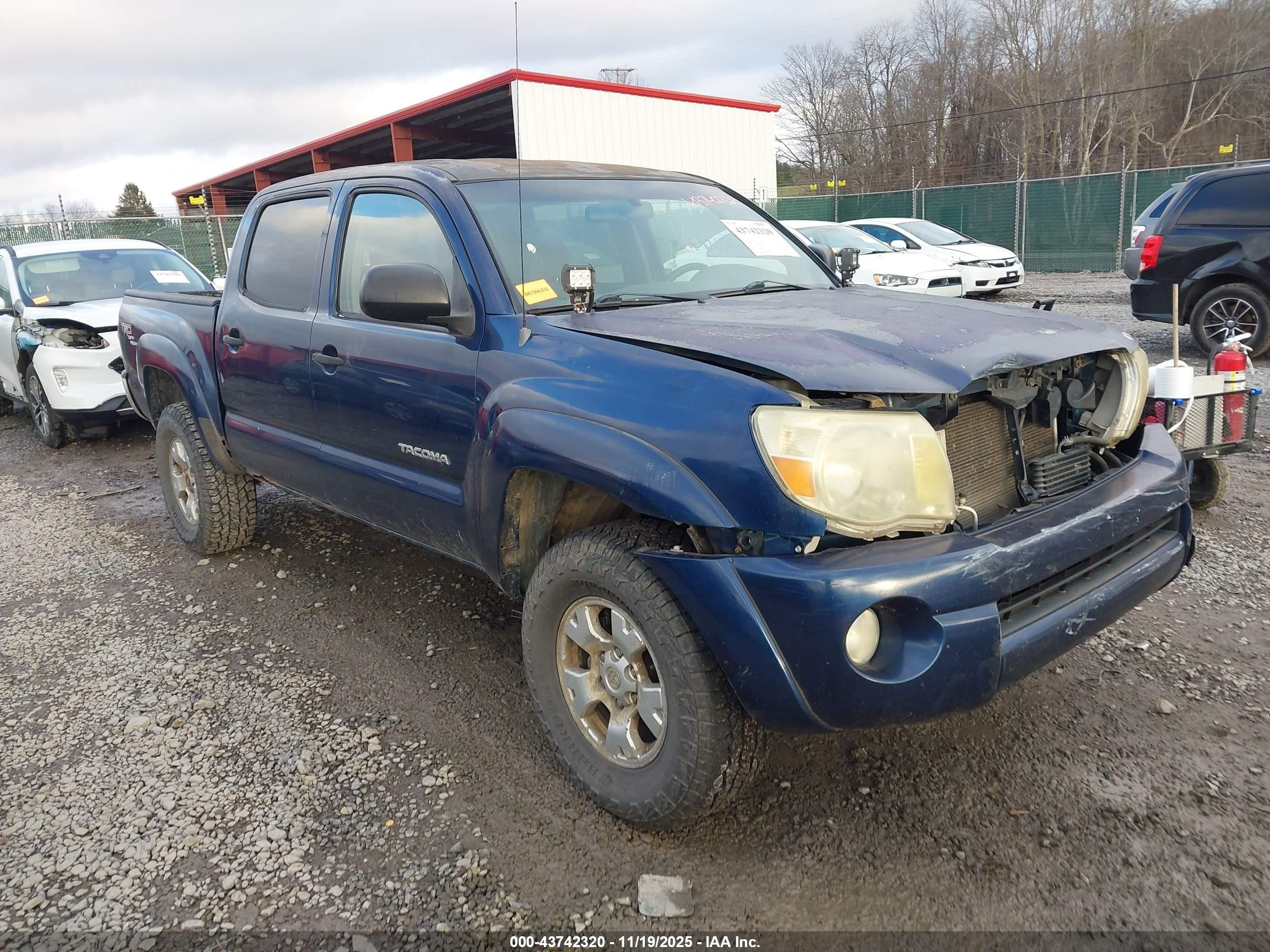 2005 Toyota Tacoma, VIN 5TELU42N45Z101874 — Front end