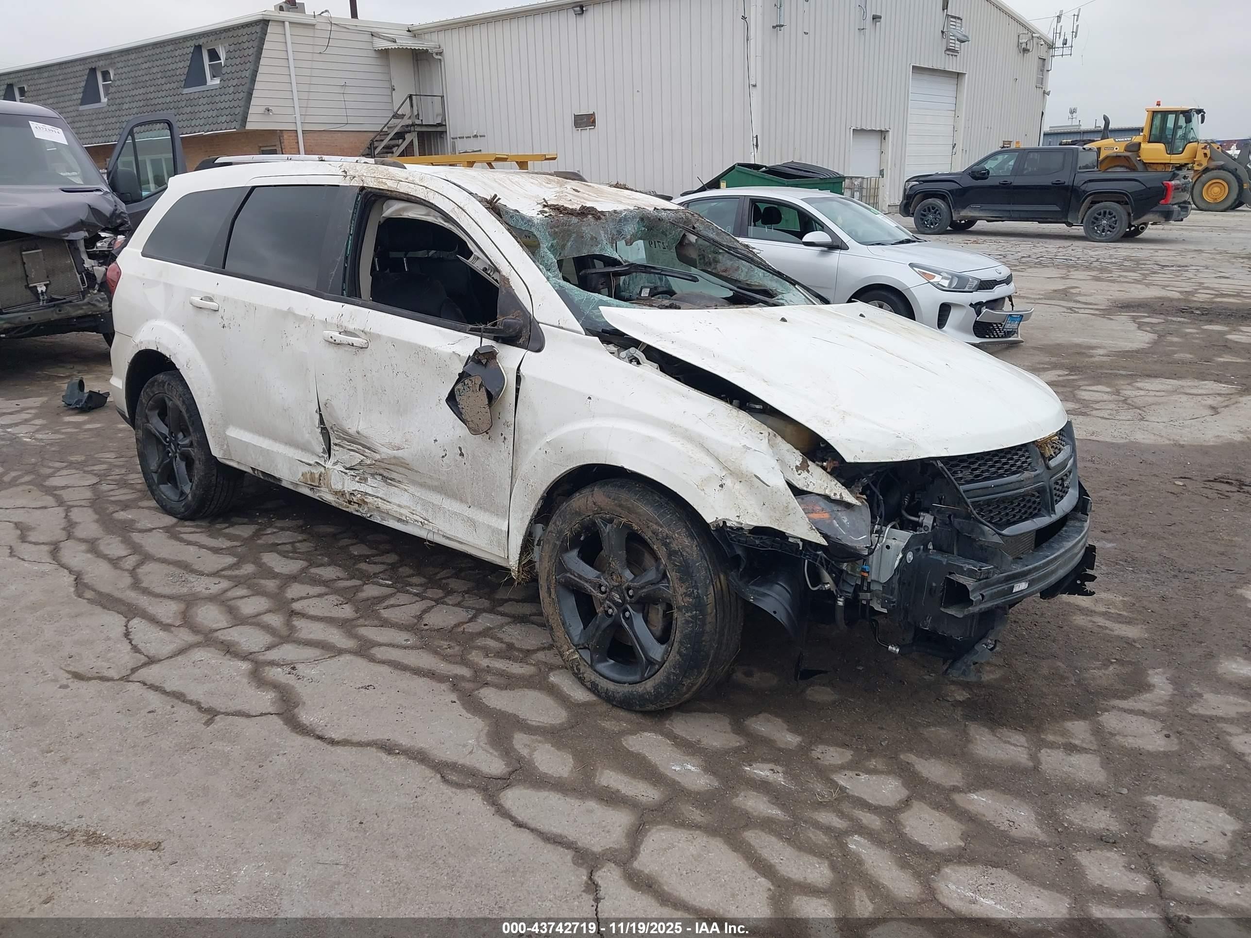 2018 Dodge Journey Crossroad, VIN 3C4PDDGG7JT536252 — Rollover