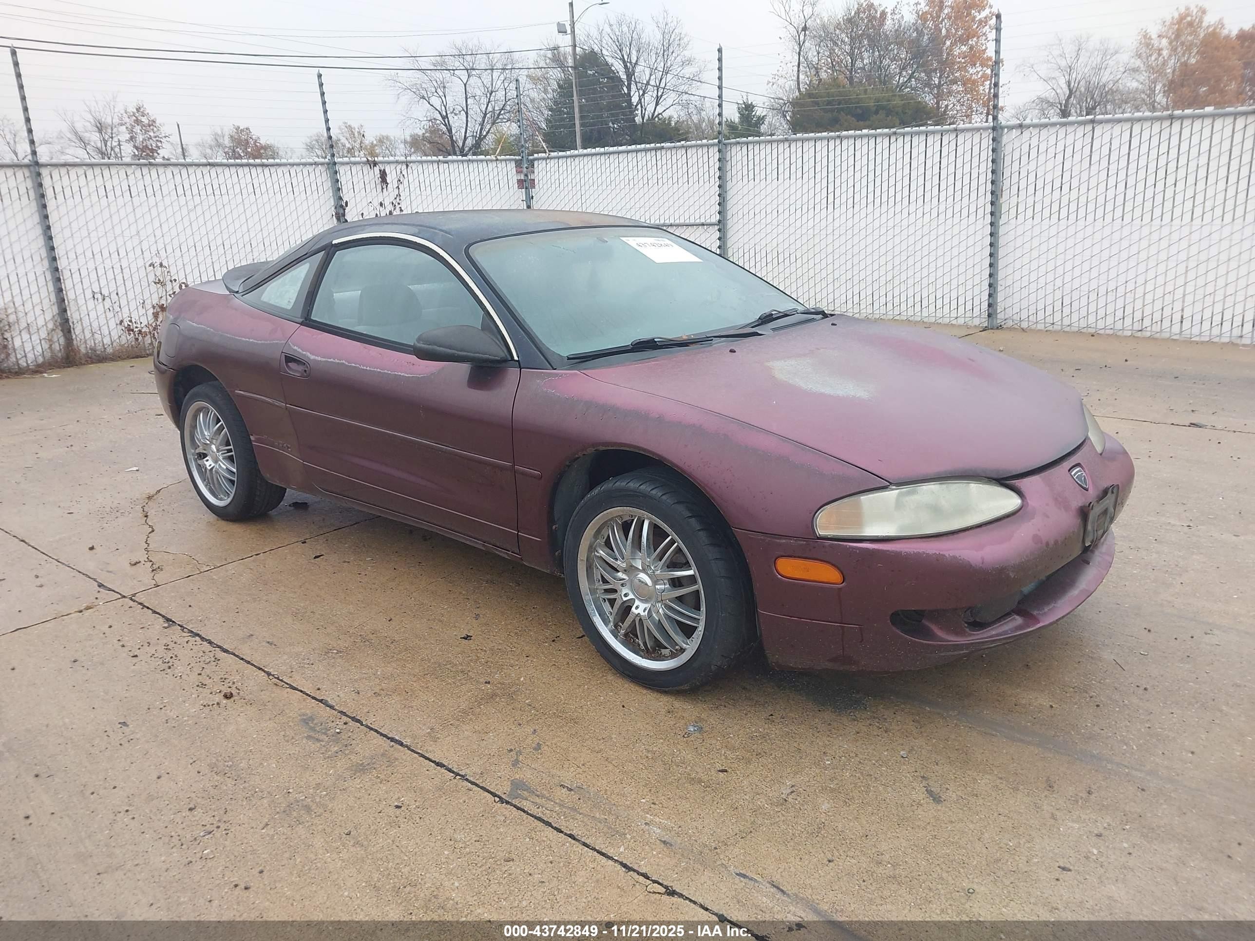 1996 Eagle Talon, VIN 4E3AK44Y8TE315599 — Обычный износ