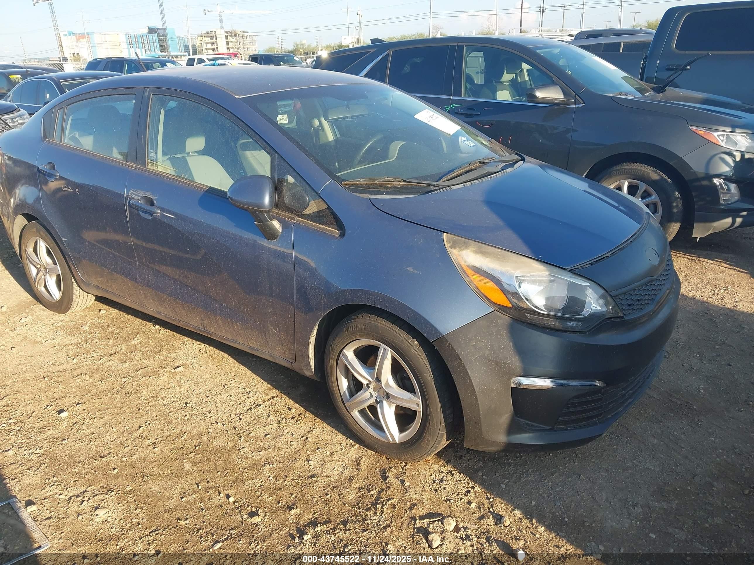 2016 Kia Rio LX, VIN KNADM4A32G6600772 — Mechanical