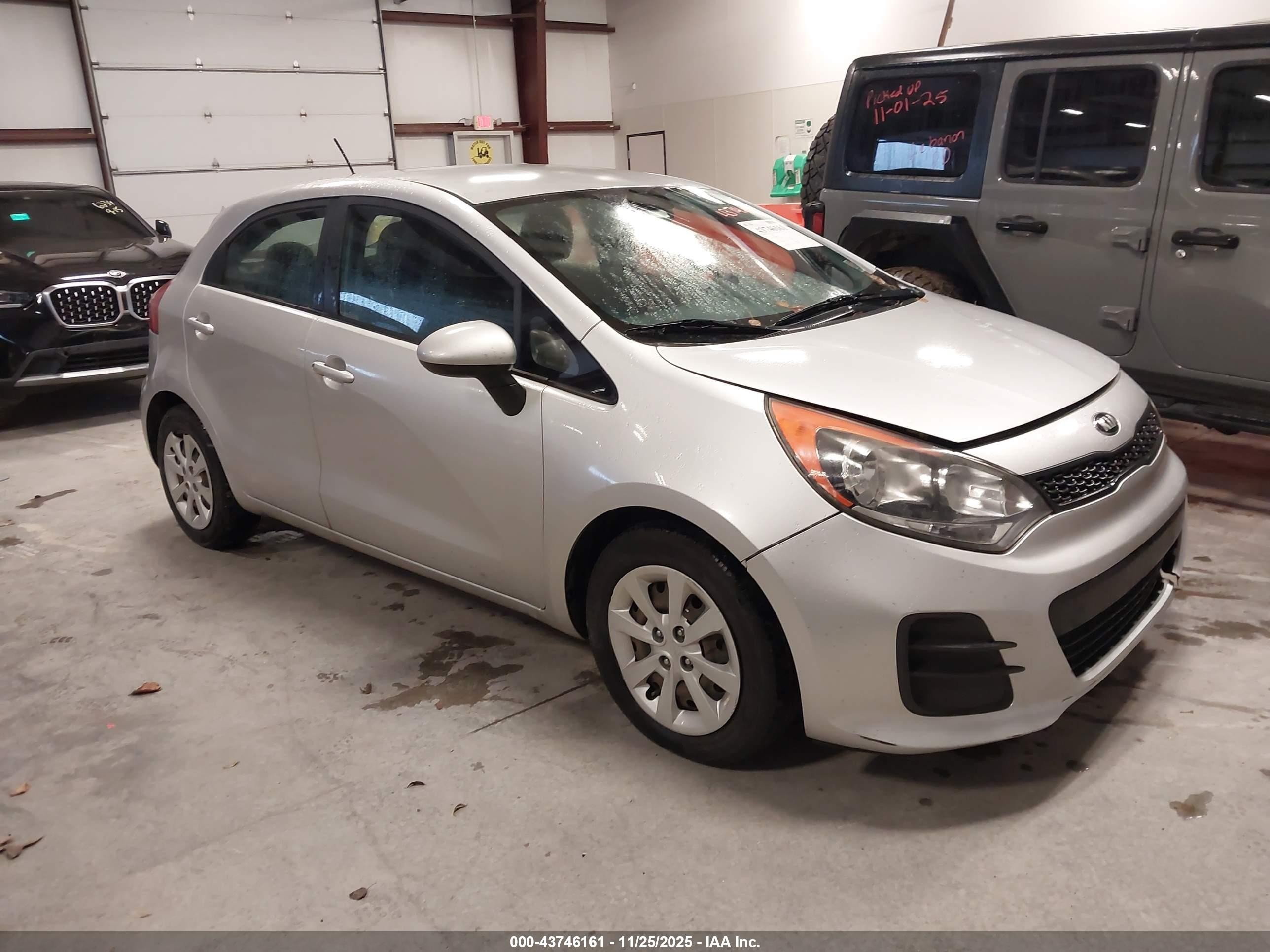 2016 Kia Rio LX, VIN KNADM5A39G6635640 — Mechanical