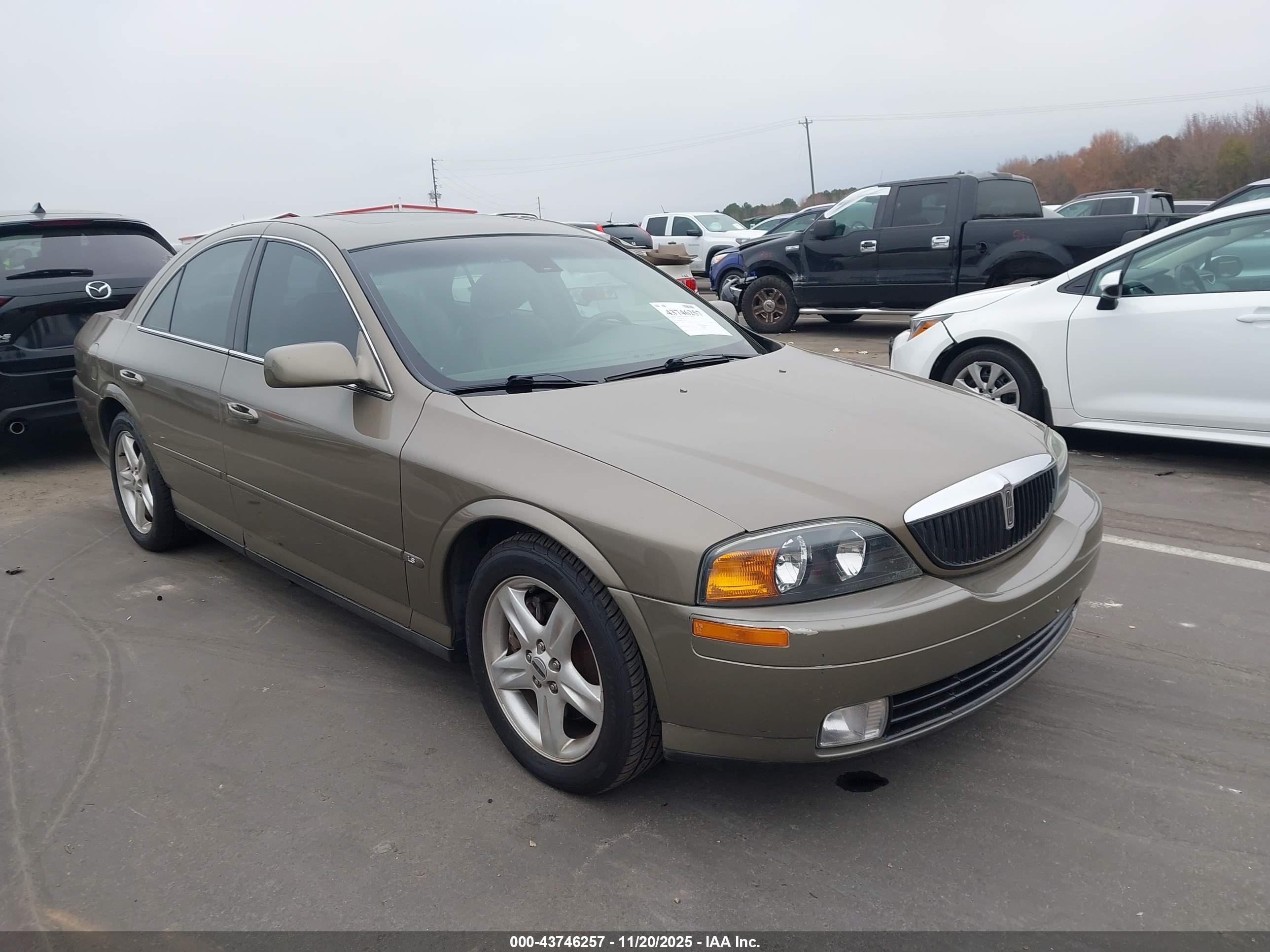 2001 Lincoln LS Sport, VIN 1LNHM86S21Y690413 — Обычный износ