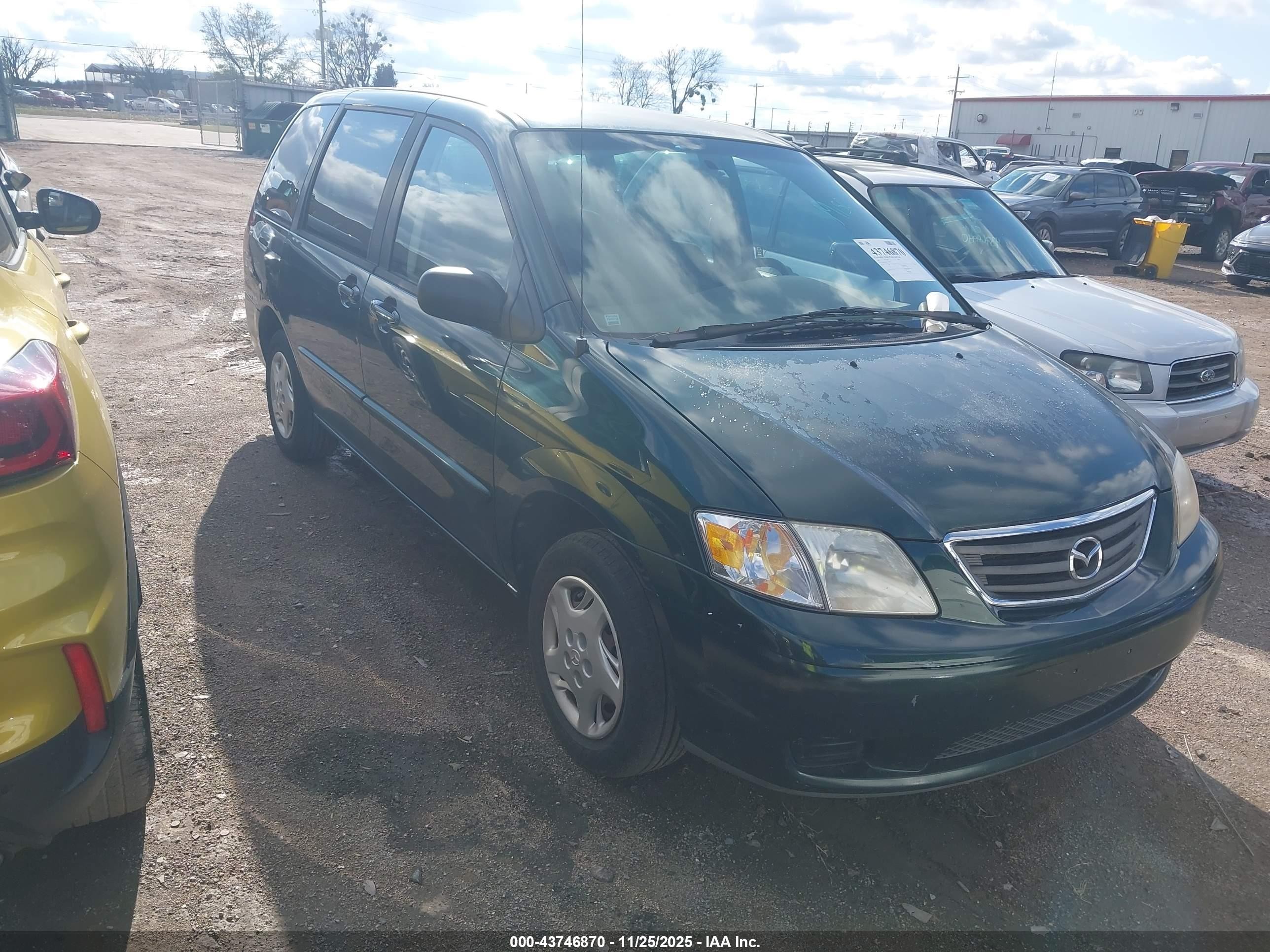 2001 Mazda MPV DX, VIN JM3LW28G710185567 — Normal wear