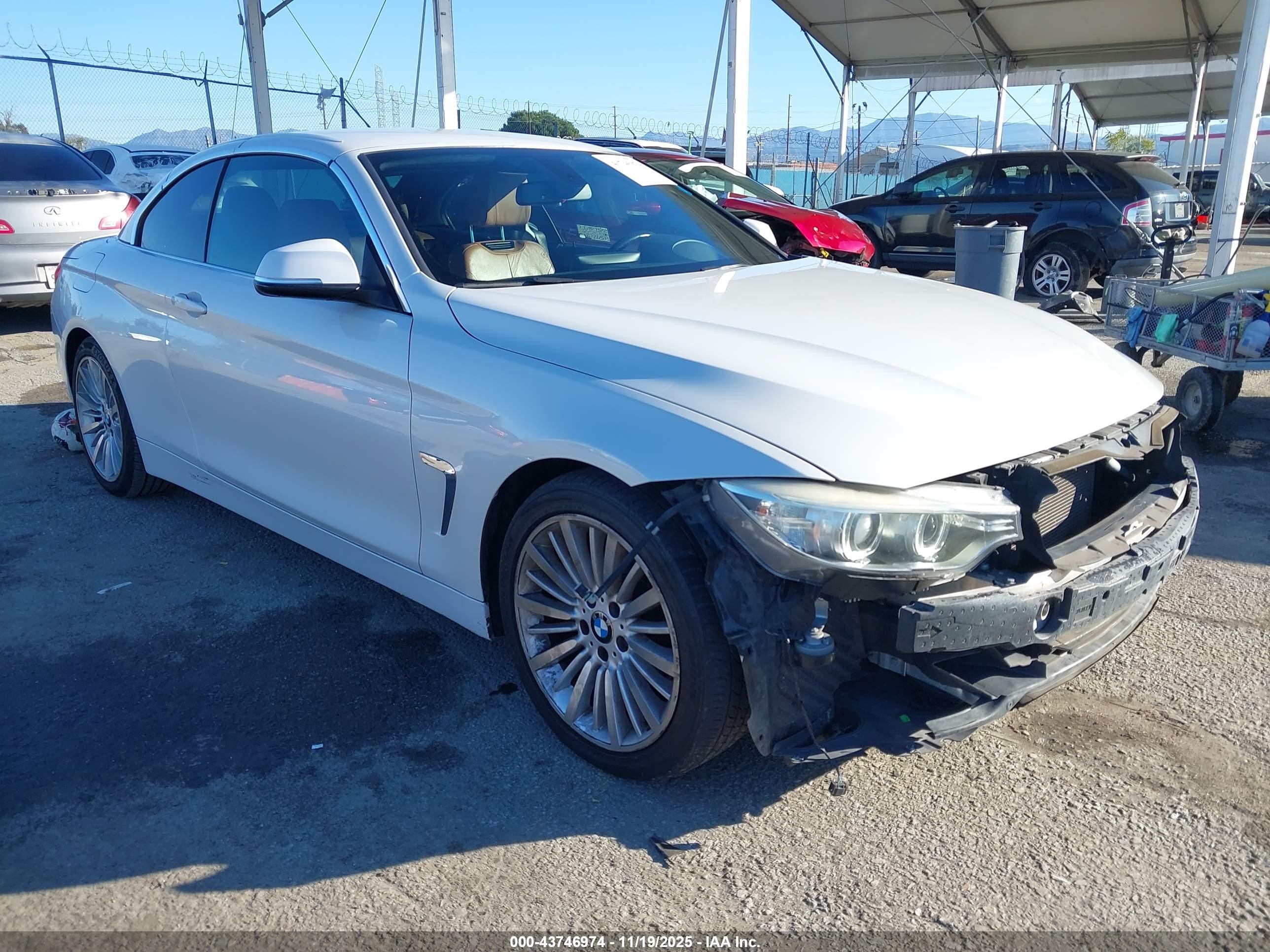 2014 BMW 4 Series 428i, VIN WBA3V7C50EJ873325 — Front end