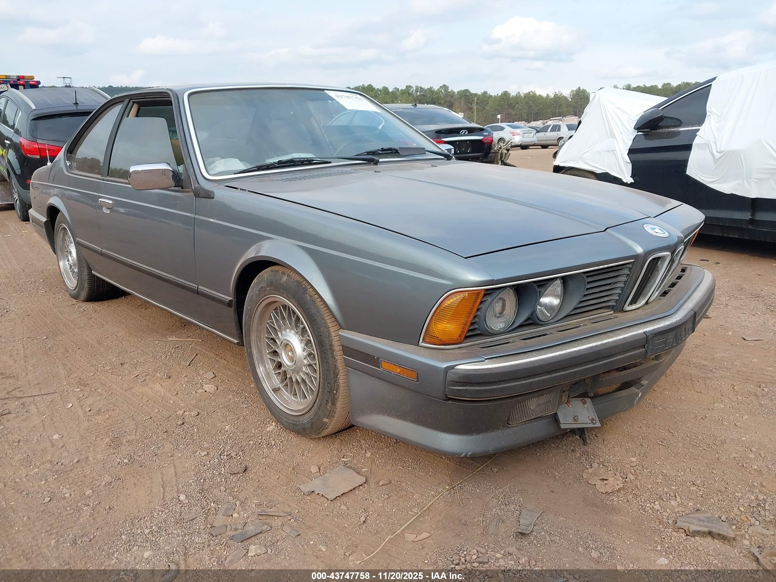 1989 BMW 6 Series, VIN WBAEC8410K3268897 — Side