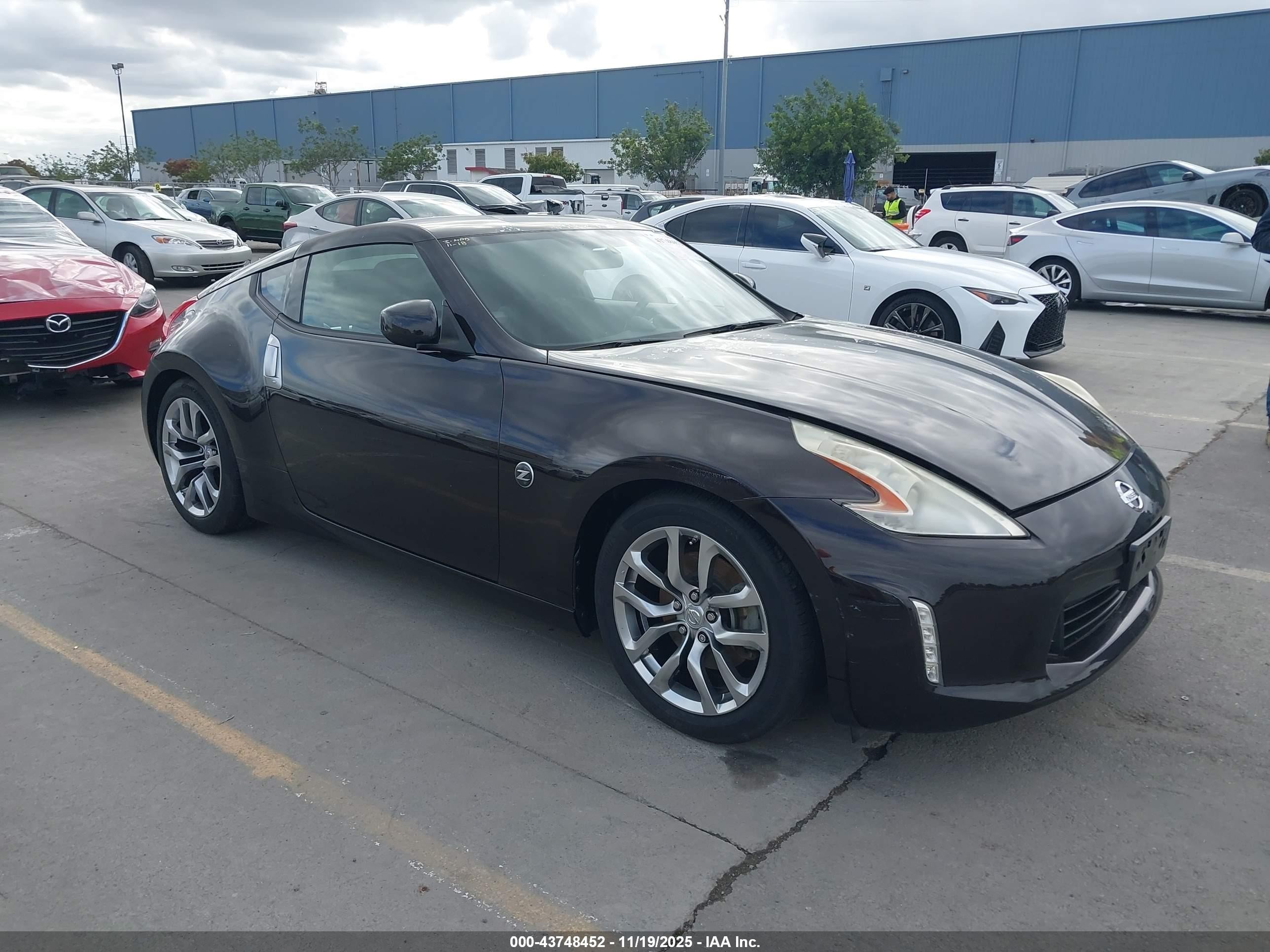 2013 Nissan 370Z, VIN JN1AZ4EH8DM380206 — Vandalism