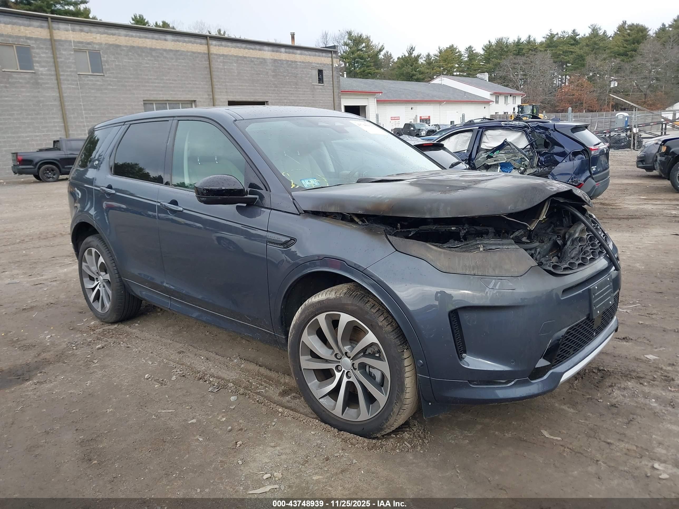 2025 Land Rover Discovery Sport S, VIN SALCJ2FX5SH363403 — Burn