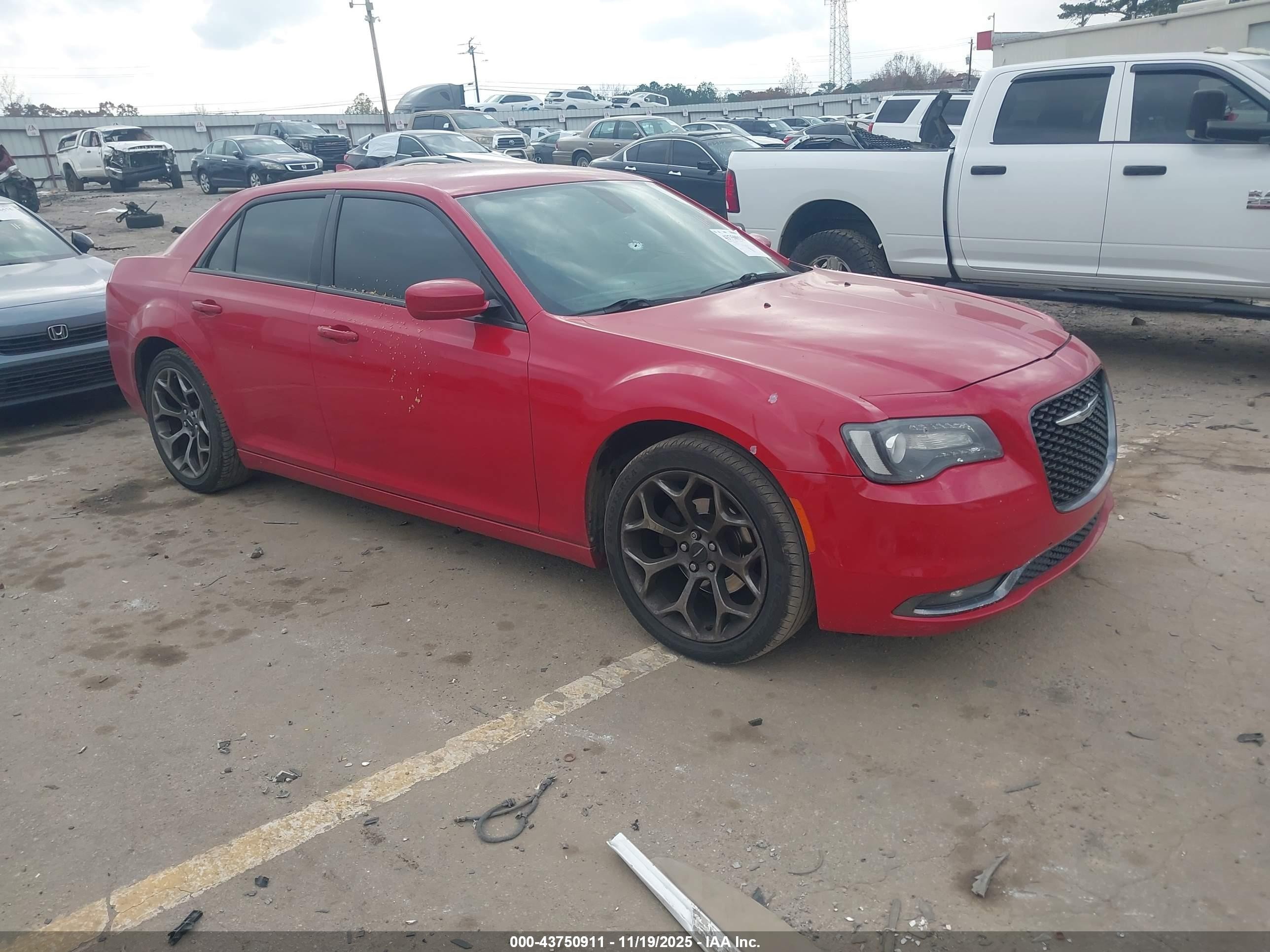 2015 Chrysler 300 S, VIN 2C3CCABG5FH904228 — Vandalism