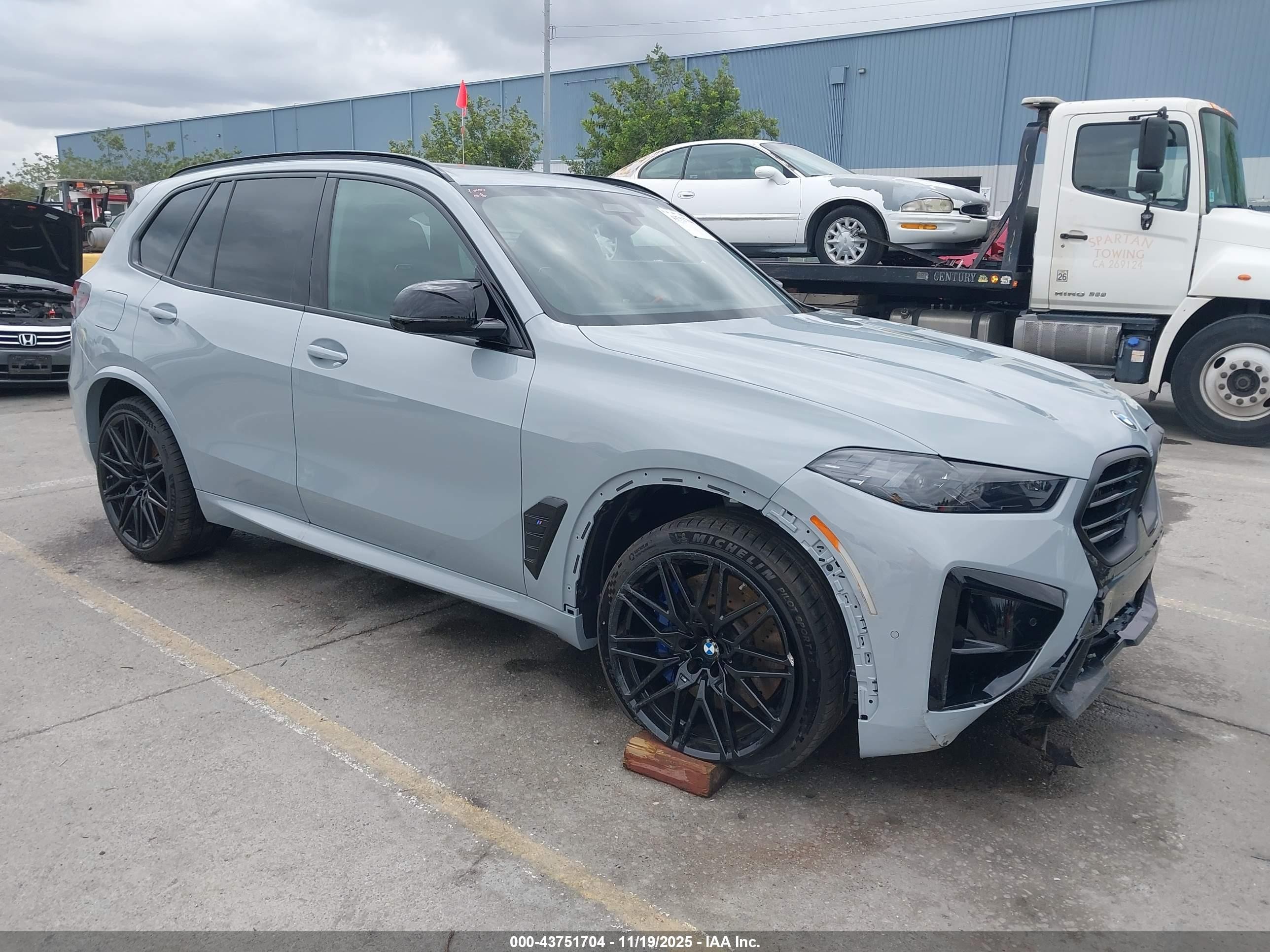 2026 BMW X5 M Competition, VIN 5YM13ET01T9055780 — Front end