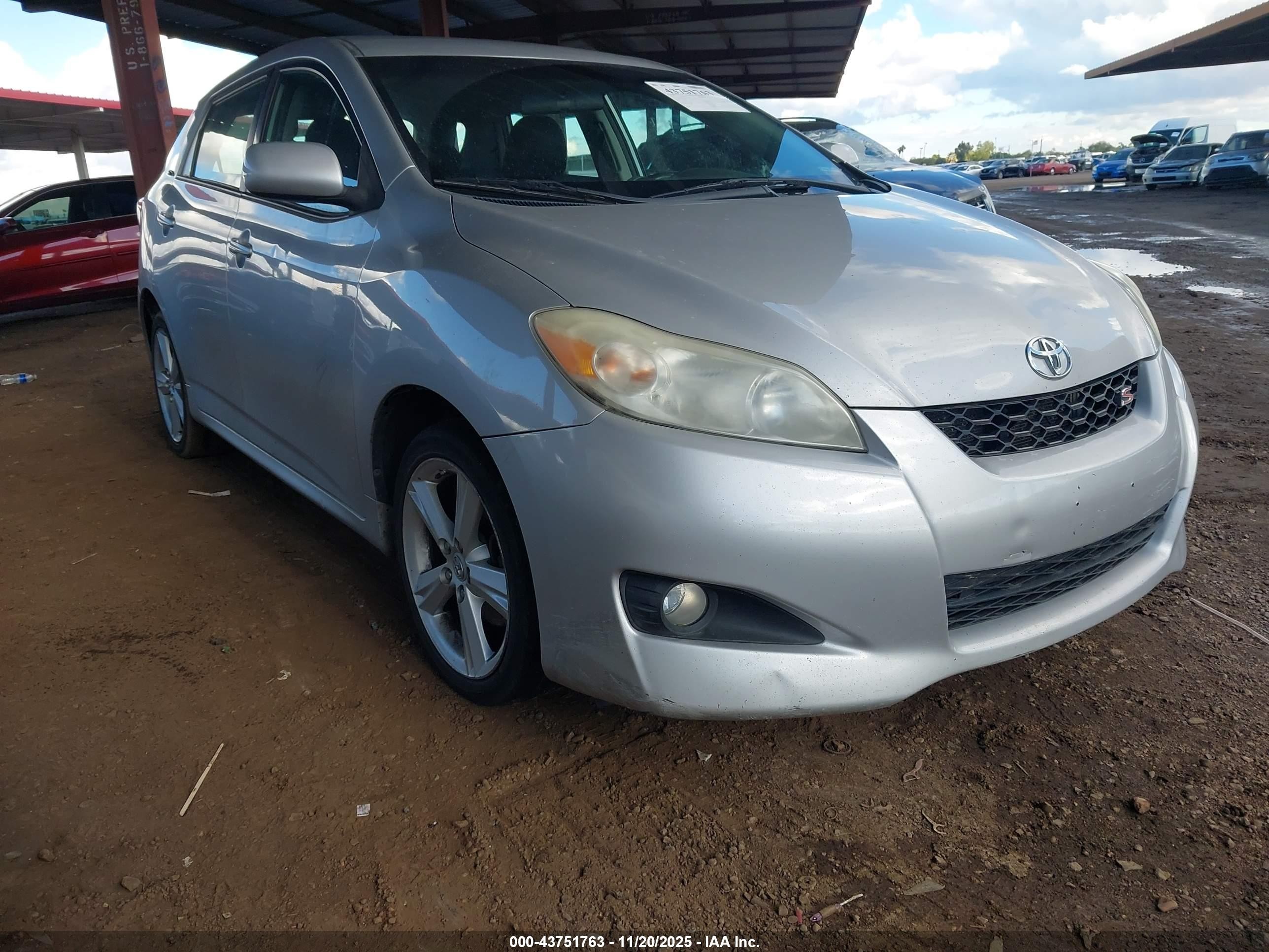 2010 Toyota Matrix S, VIN 2T1LE4EE1AC015236 — Rear end
