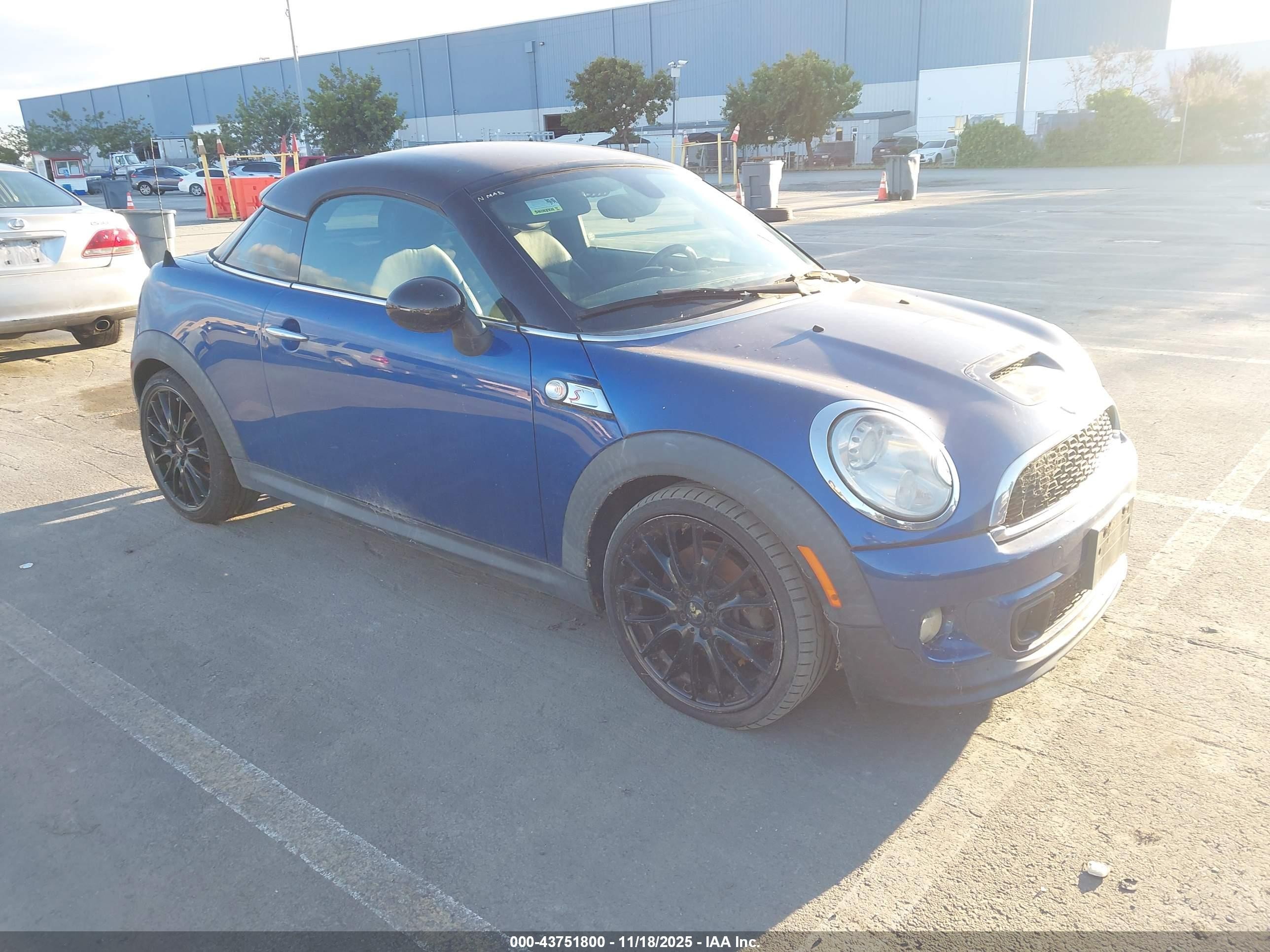 2012 MINI Coupe S, VIN WMWSX3C51CT155167 — Обычный износ