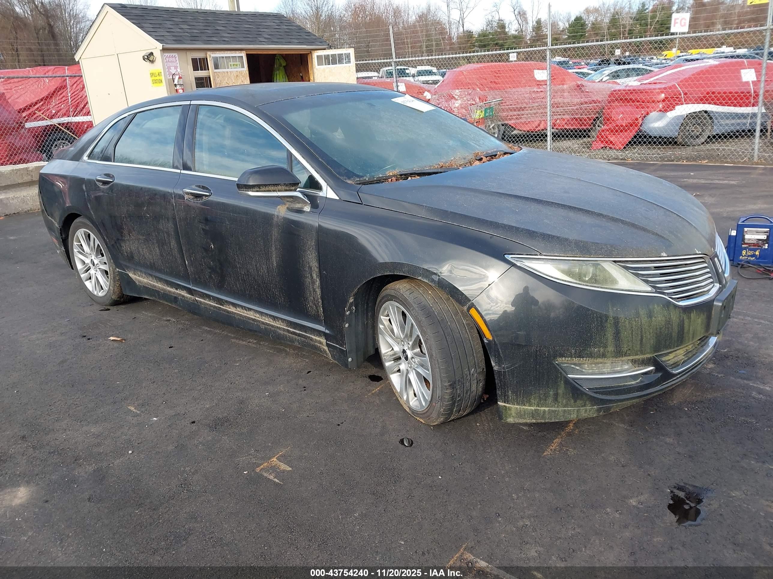 2013 Lincoln MKZ Hybrid, VIN 3LN6L2LUXDR800723 — Biohazard / chemical