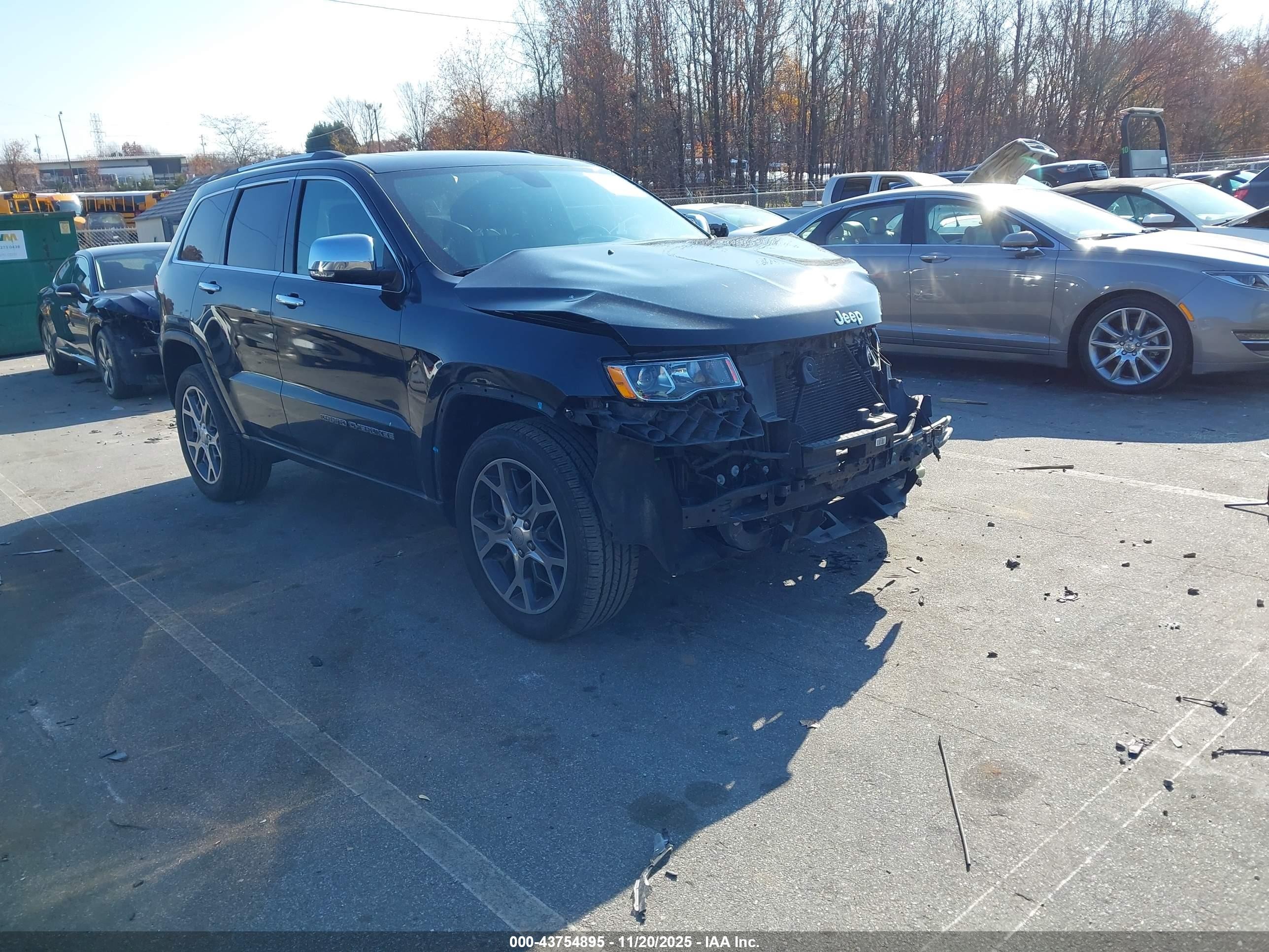 2019 Jeep Grand Cherokee Limited, VIN 1C4RJFBG9KC730072 — Front end