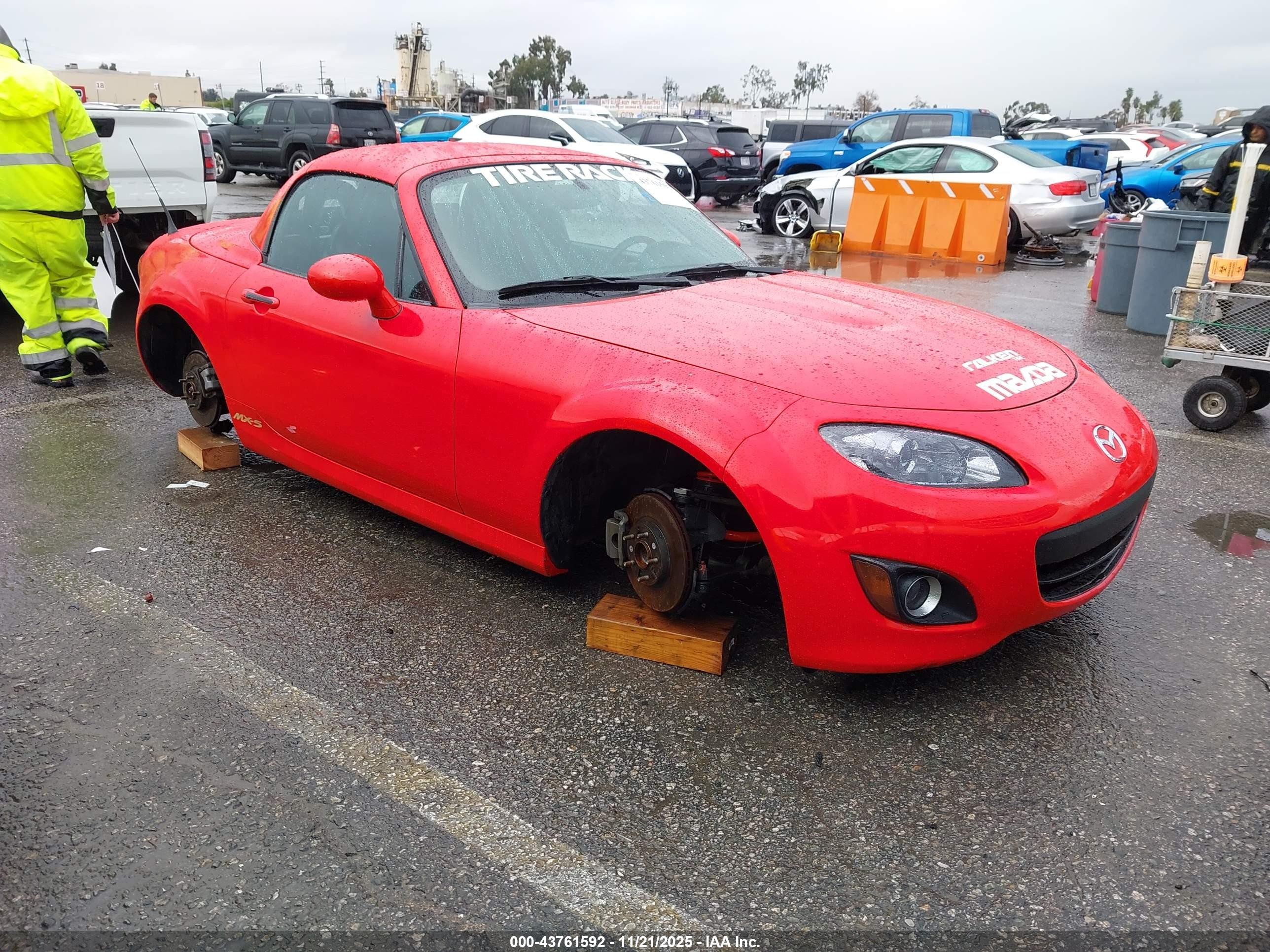 2010 Mazda MX-5 Miata Touring, VIN JM1NC2FF8A0205586 — Theft recovery