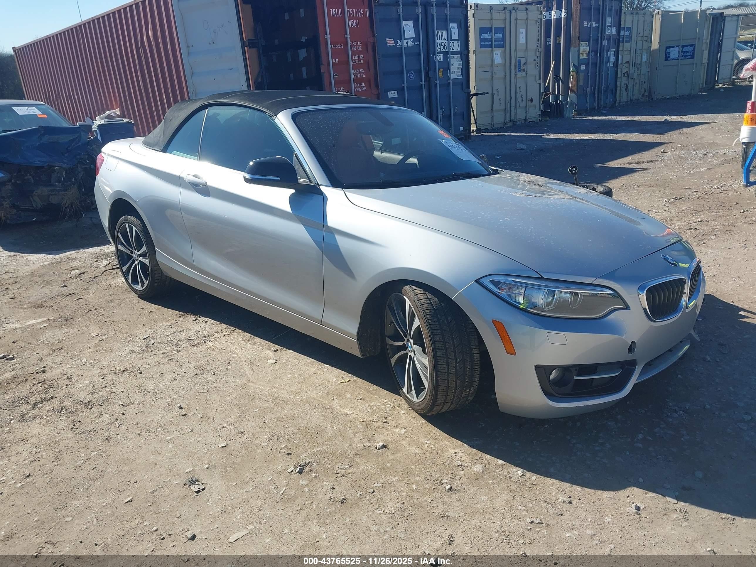 2015 BMW 2 Series 228i xDrive, VIN WBA1K7C57FV235132 — Side
