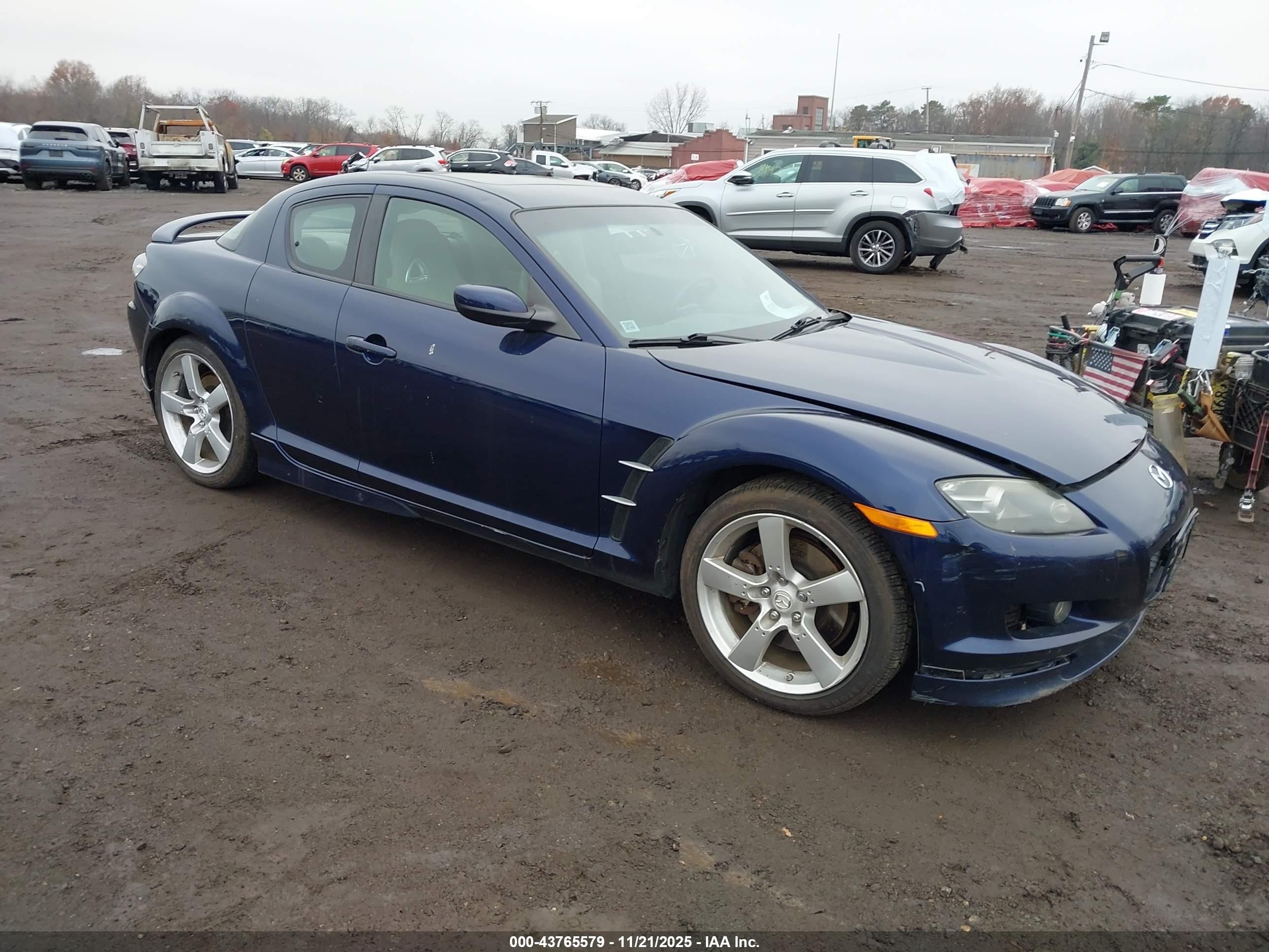 2007 Mazda RX-8 Grand Touring, VIN JM1FE173270212345 — Front end