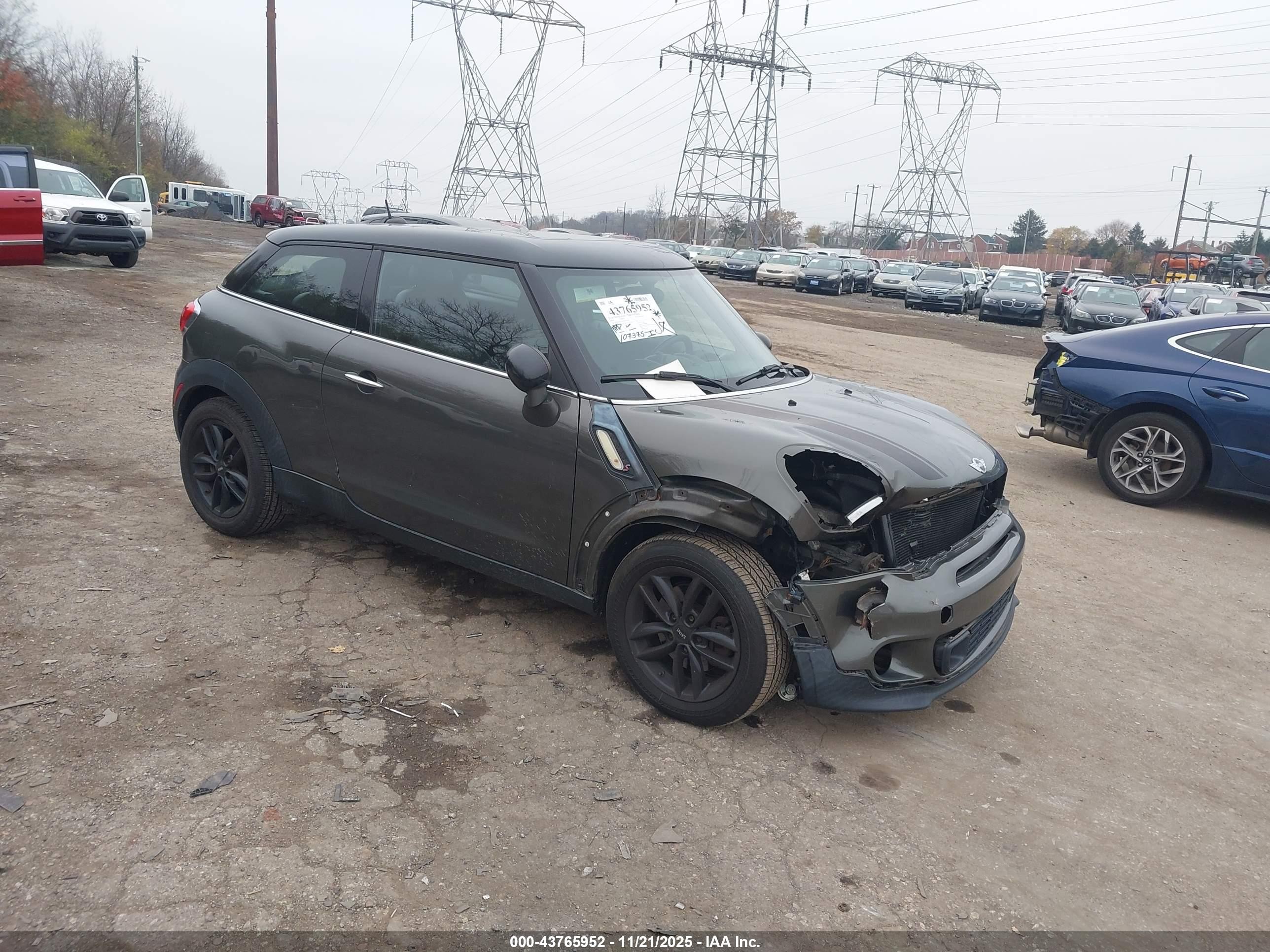 2014 MINI Paceman S, VIN WMWSS7C59EWN70504 — Mechanical