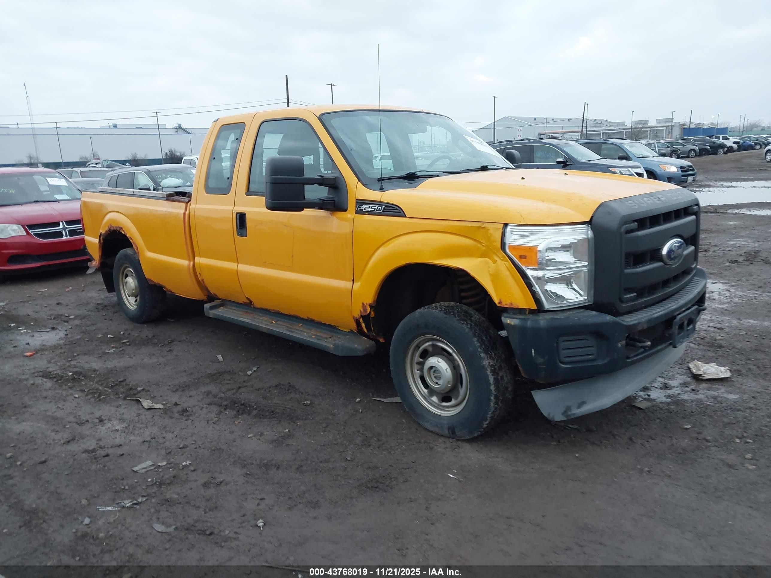 2011 Ford F-250 XL, VIN 1FT7X2B62BEA70600 — Обычный износ