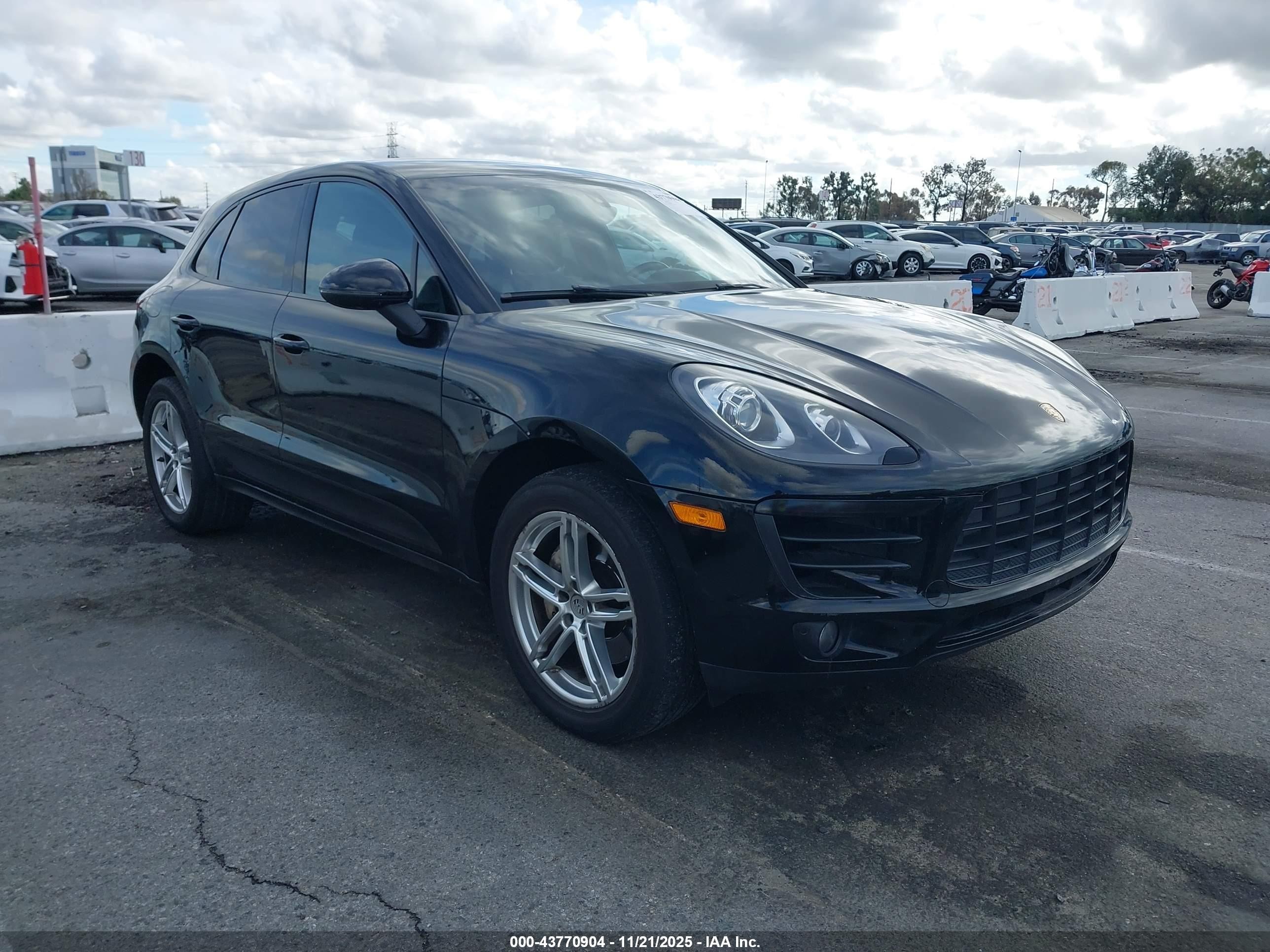 2015 Porsche Macan S, VIN WP1AB2A58FLB44826 — Repossession