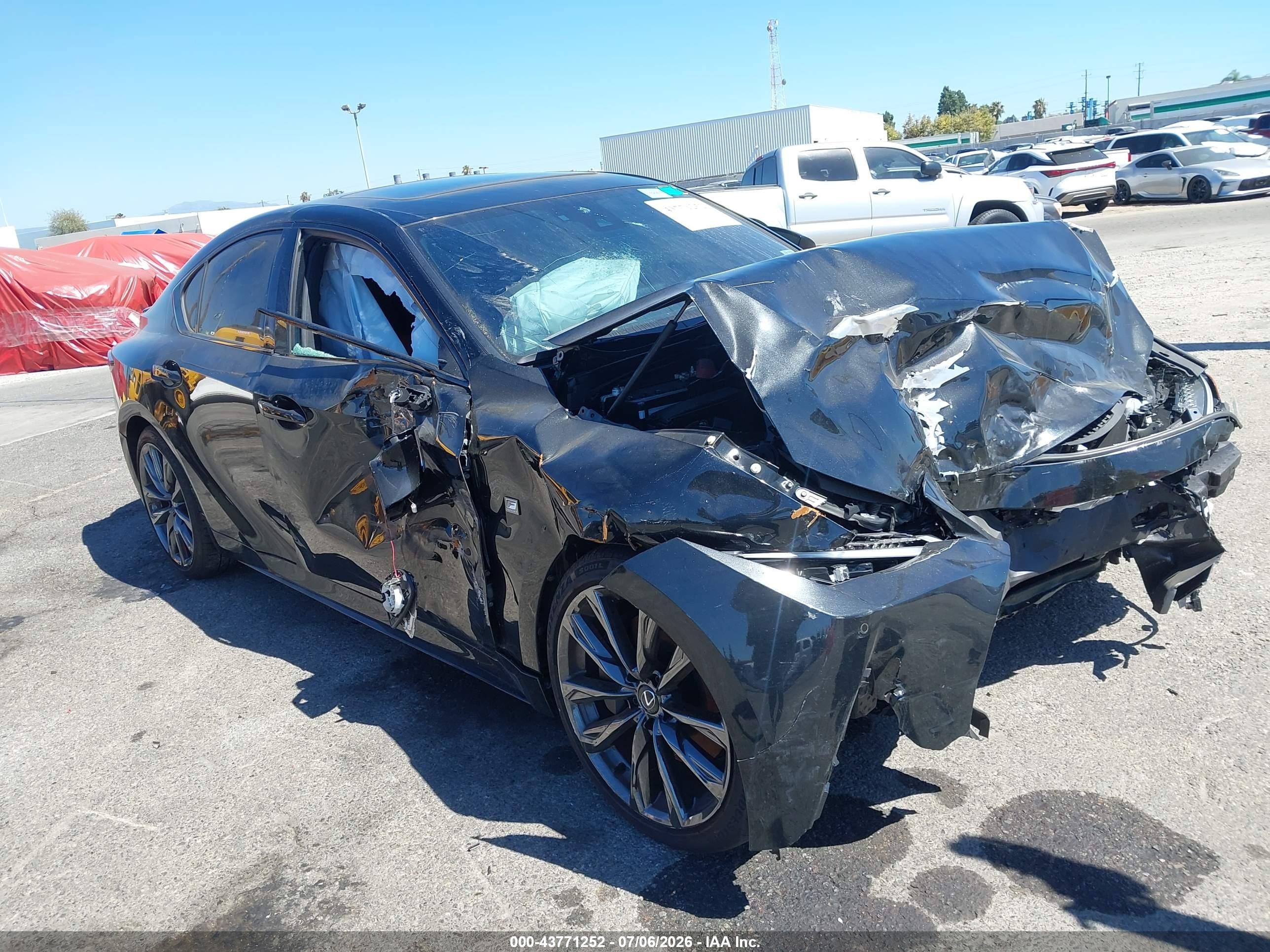 2025 Lexus IS 350 F Sport, VIN JTHGZ1B20S5083300 — Front end