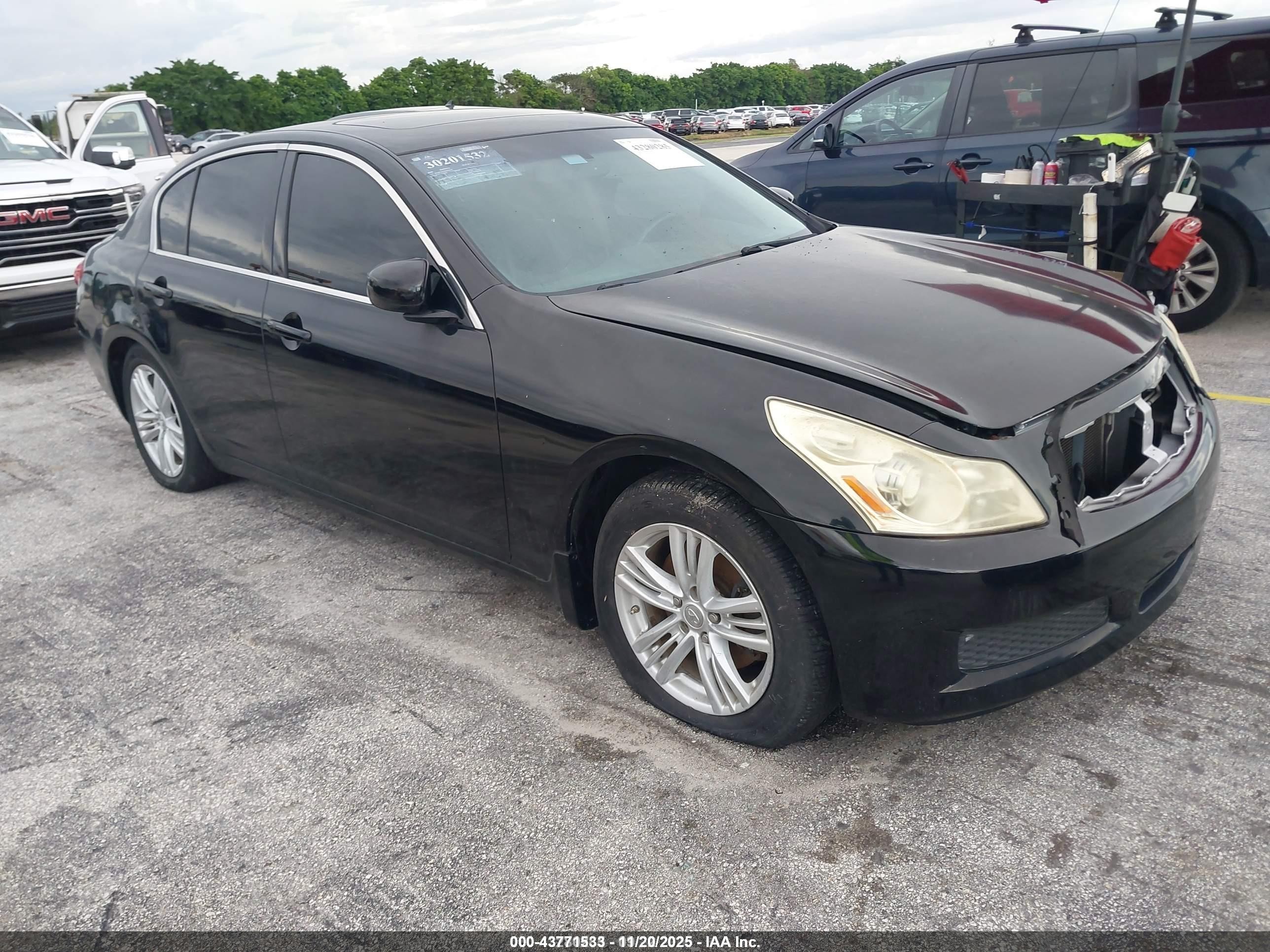 2008 Infiniti G35 x, VIN JNKBV61F08M250132 — Electrical