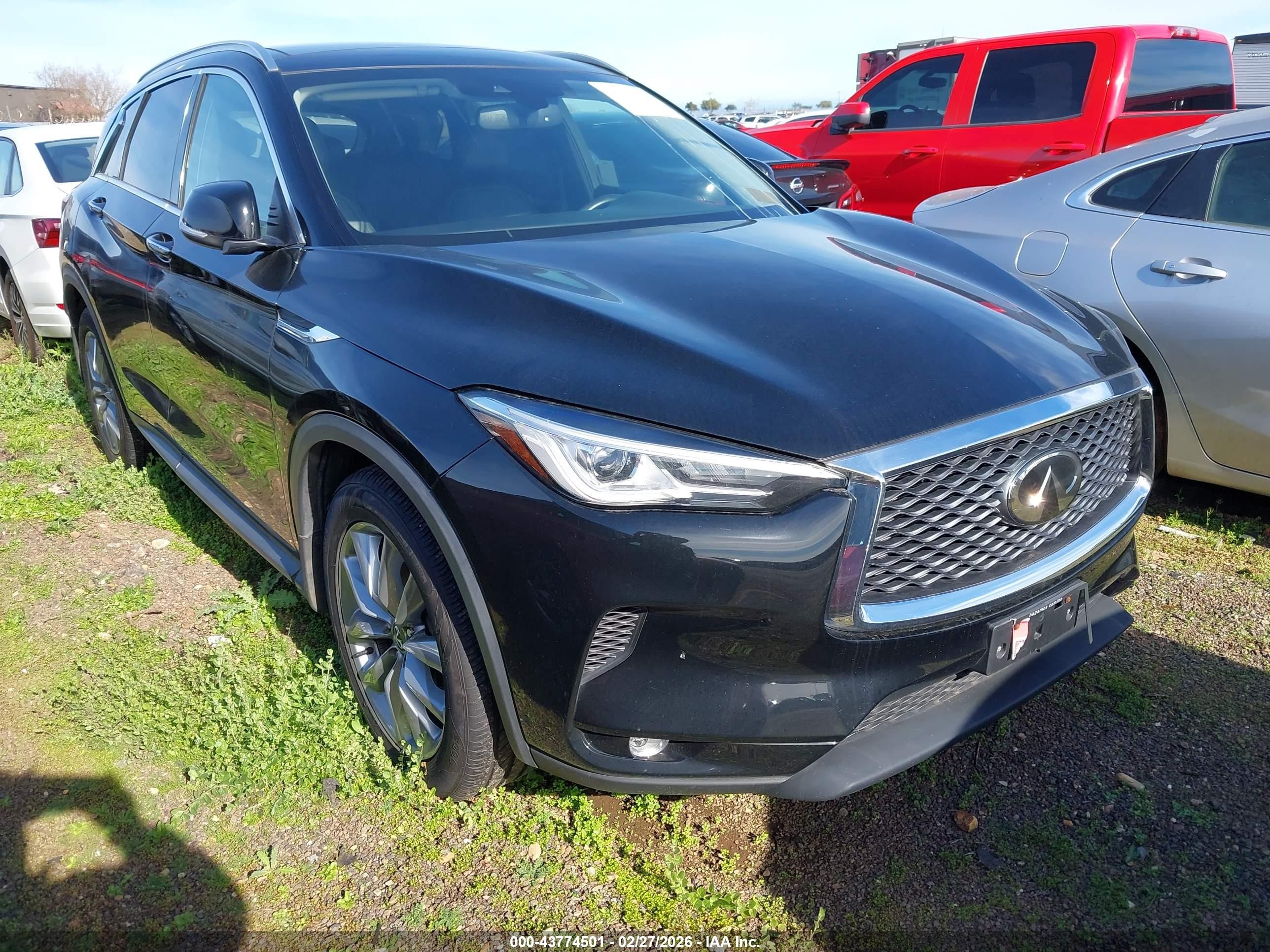 2021 Infiniti QX50 Luxe, VIN 3PCAJ5BA1MF126475 — Repossession