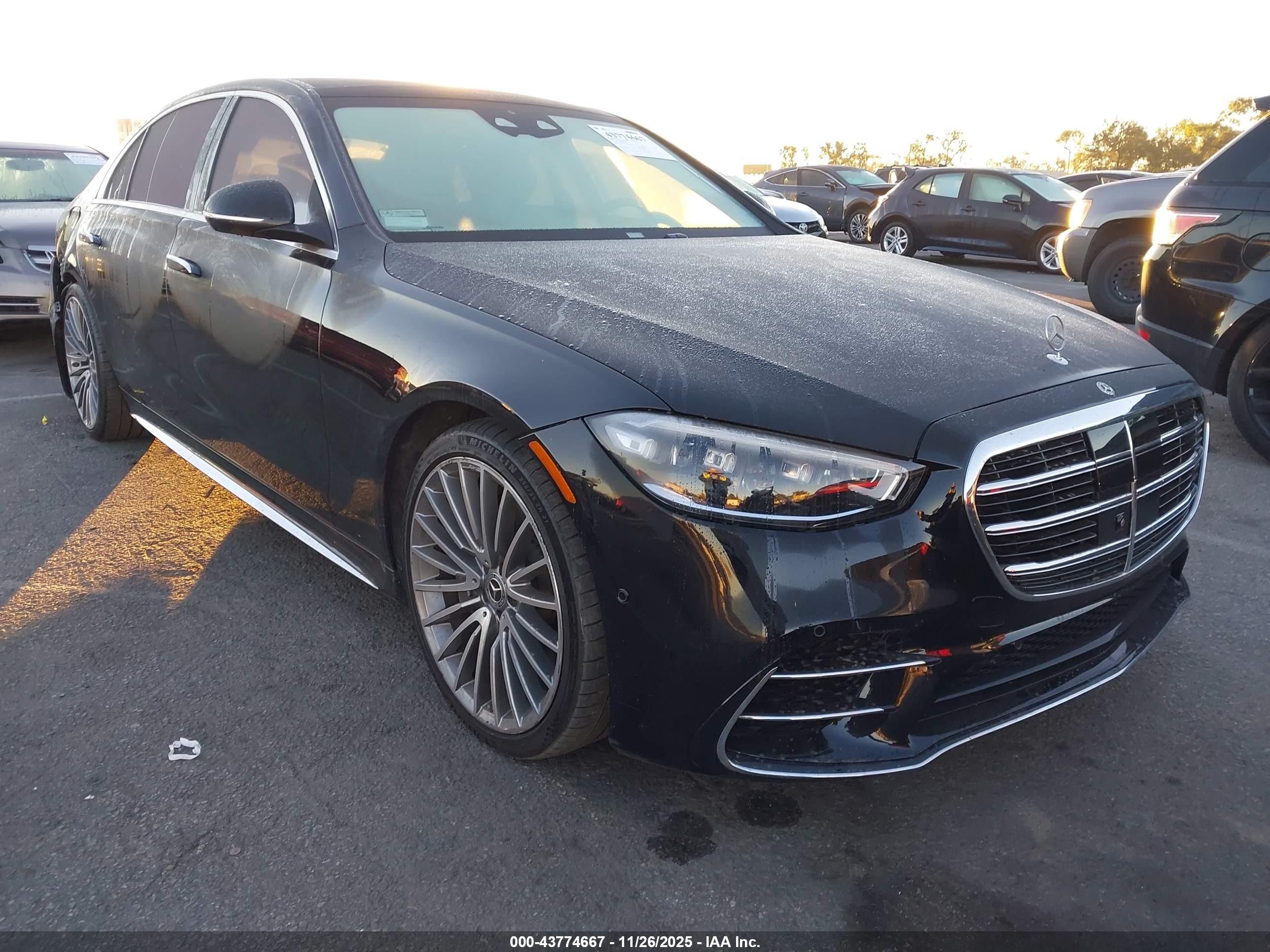 2021 Mercedes-Benz S 580, VIN W1K6G7GB6MA052518 — Rear end