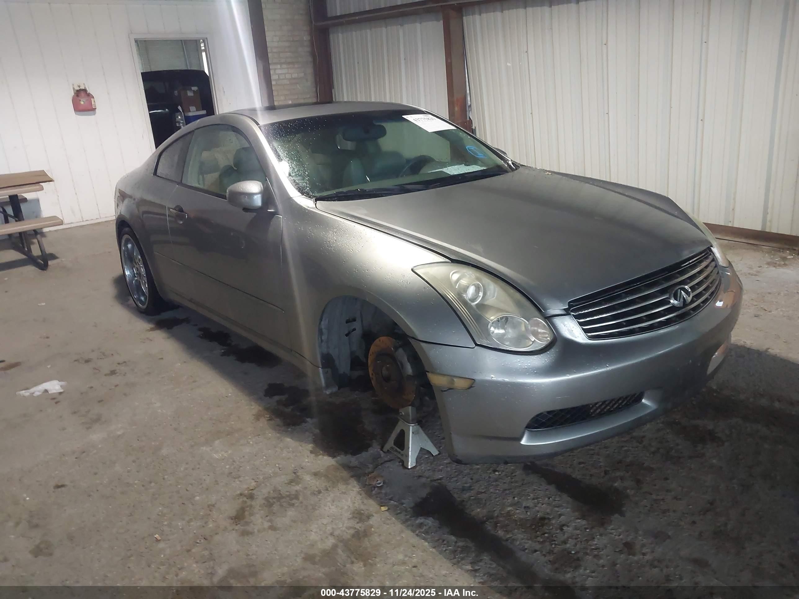 2003 Infiniti G35 w/Leather, VIN JNKCV54E93M202946 — Electrical