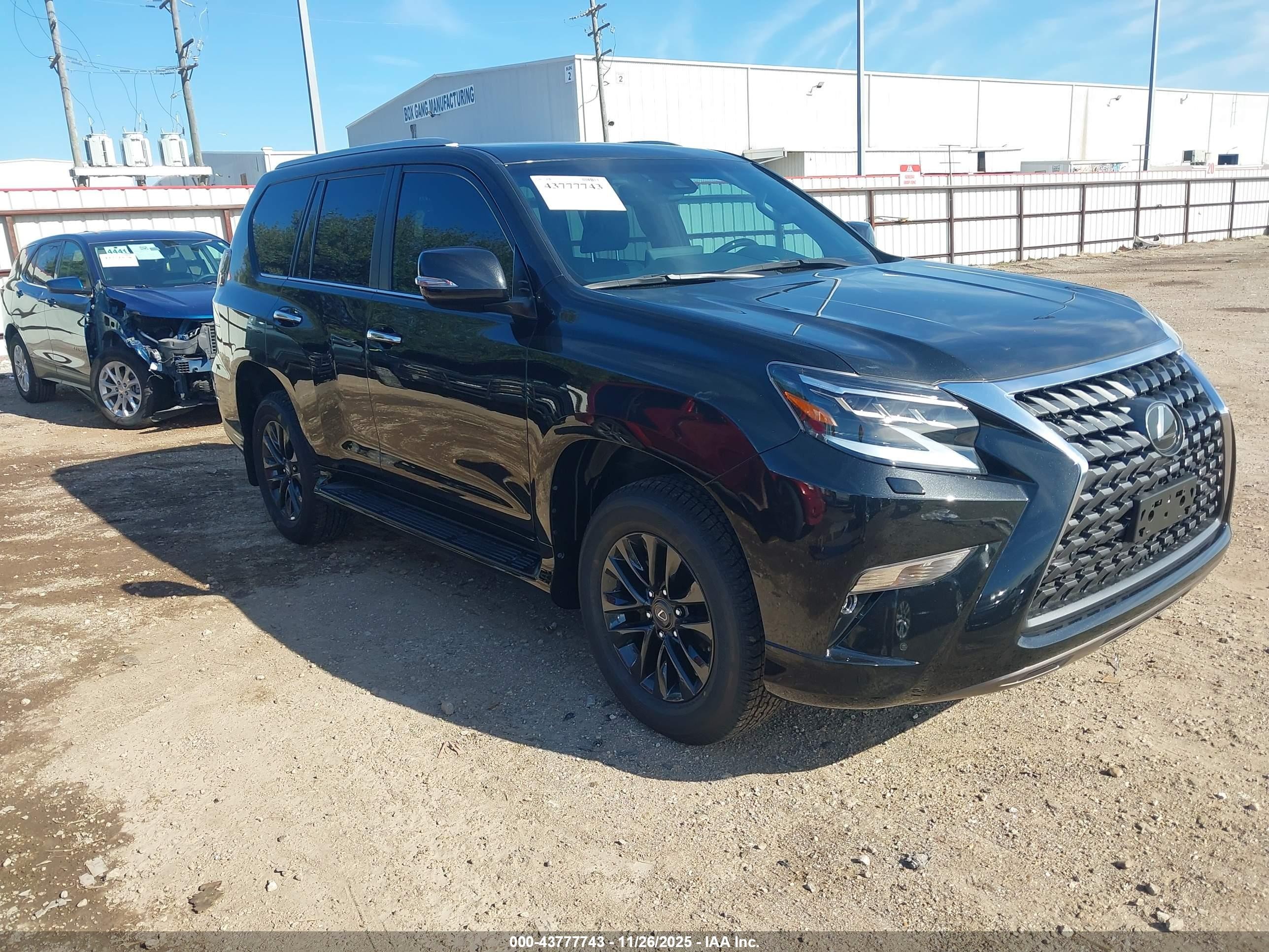 2022 Lexus GX 460 Premium, VIN JTJAM7BX1N5335352 — Повреждение рамы