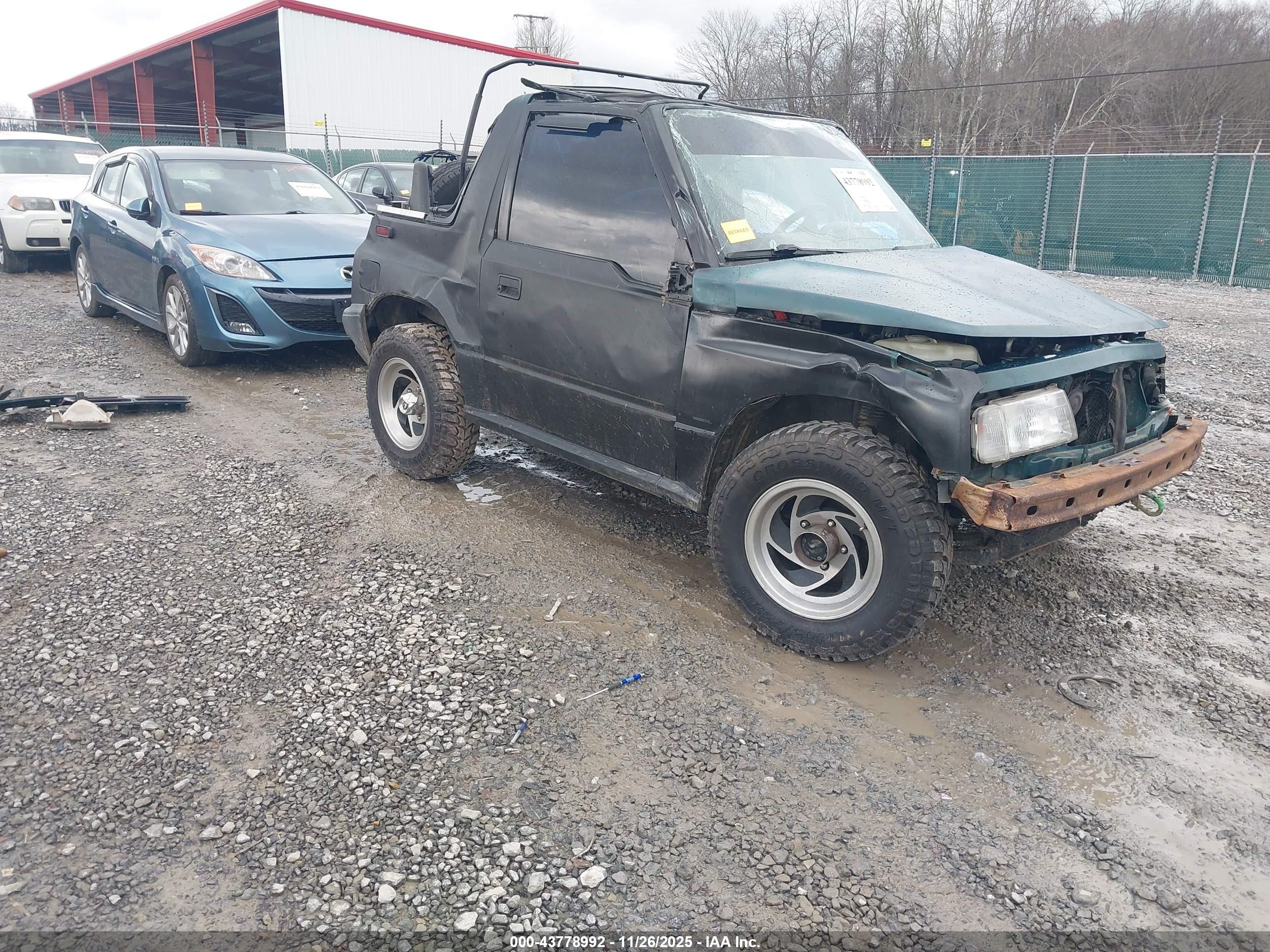 1996 Geo Tracker, VIN 2CNBJ1863T6947173 — Rollover