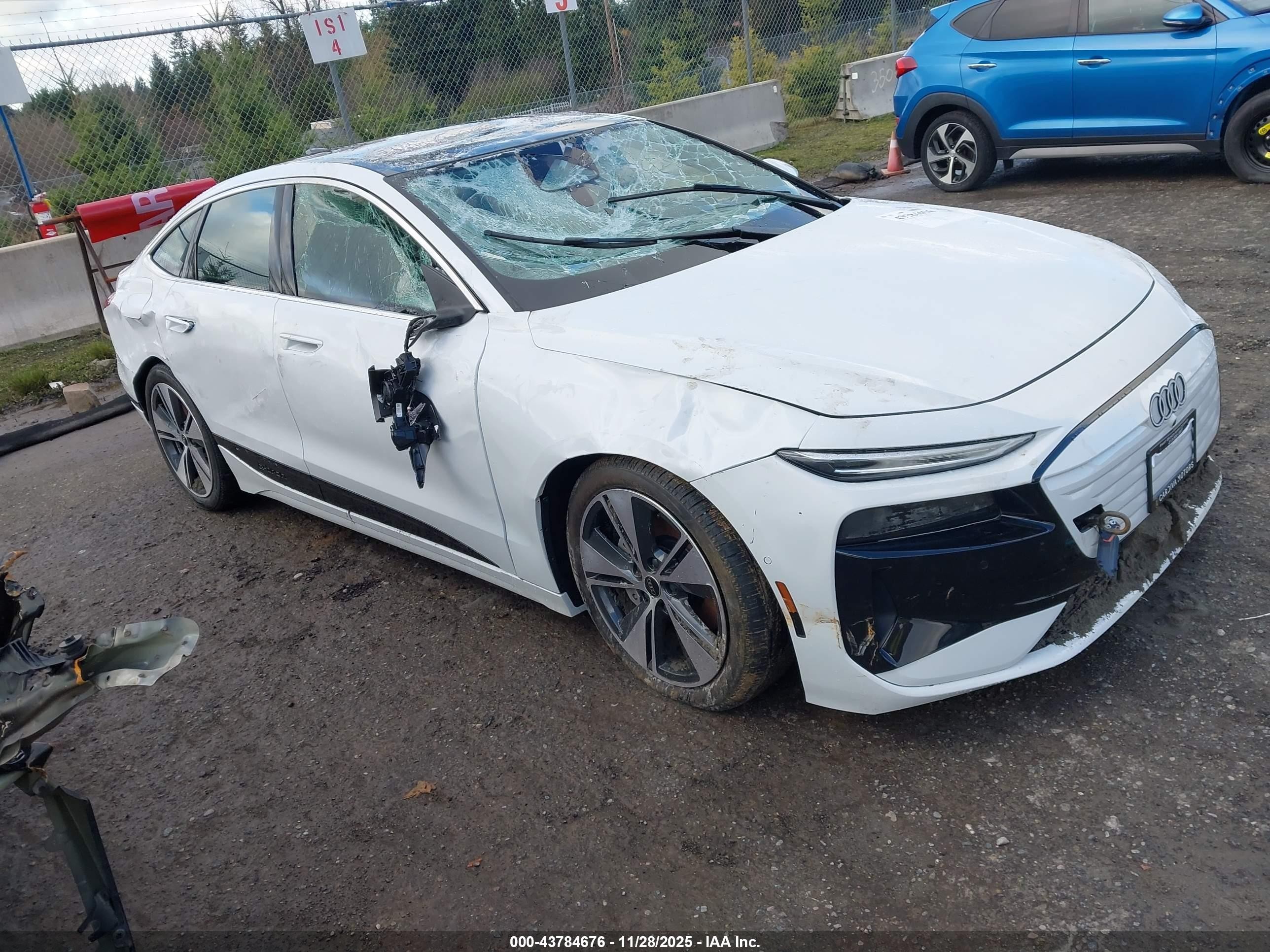 2025 Audi A6, VIN WAU1CAGH5SA028271 — Water / flood