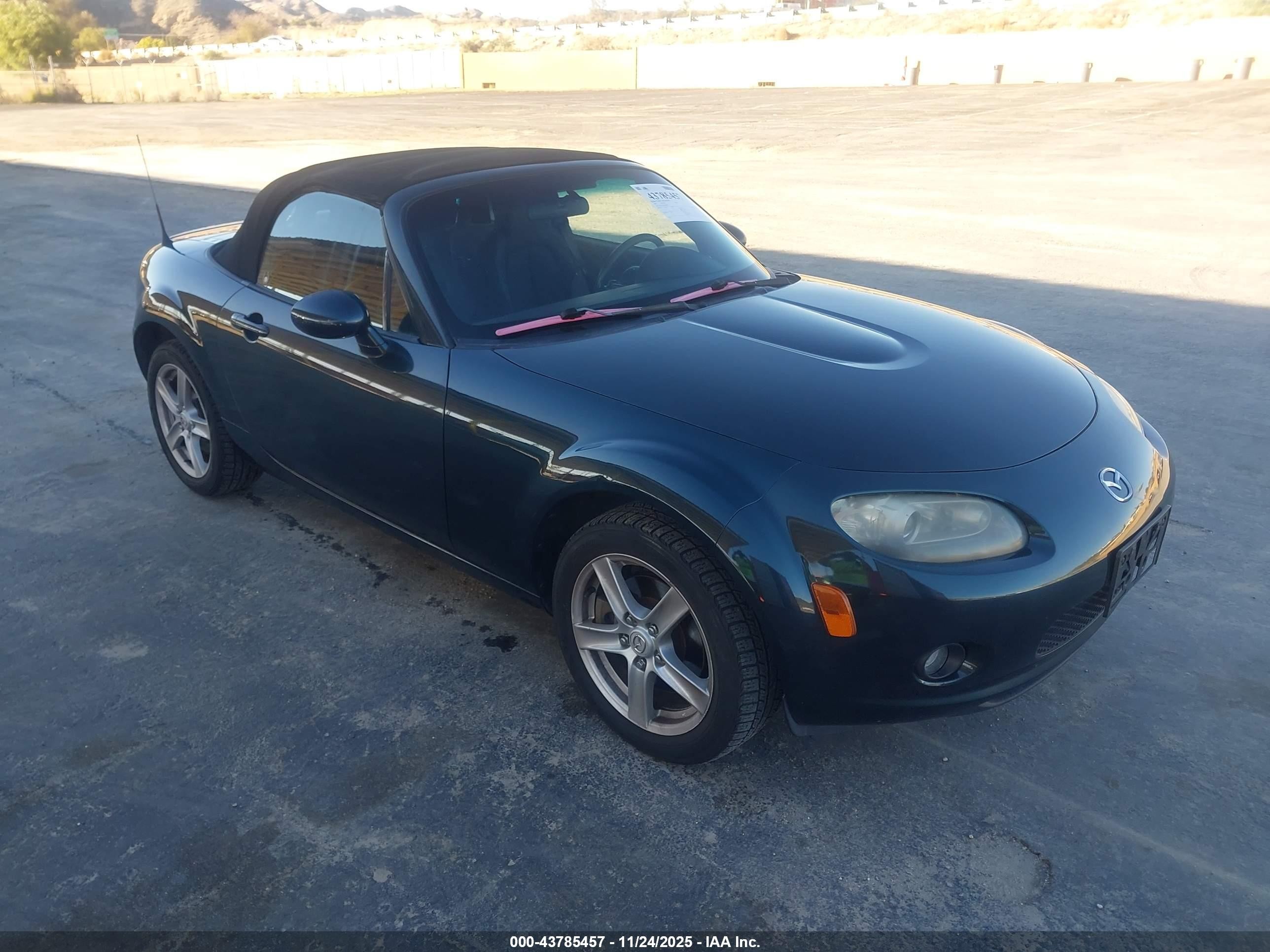 2006 Mazda MX-5 Miata Grand Touring, VIN JM1NC25F860106467 — Water / flood