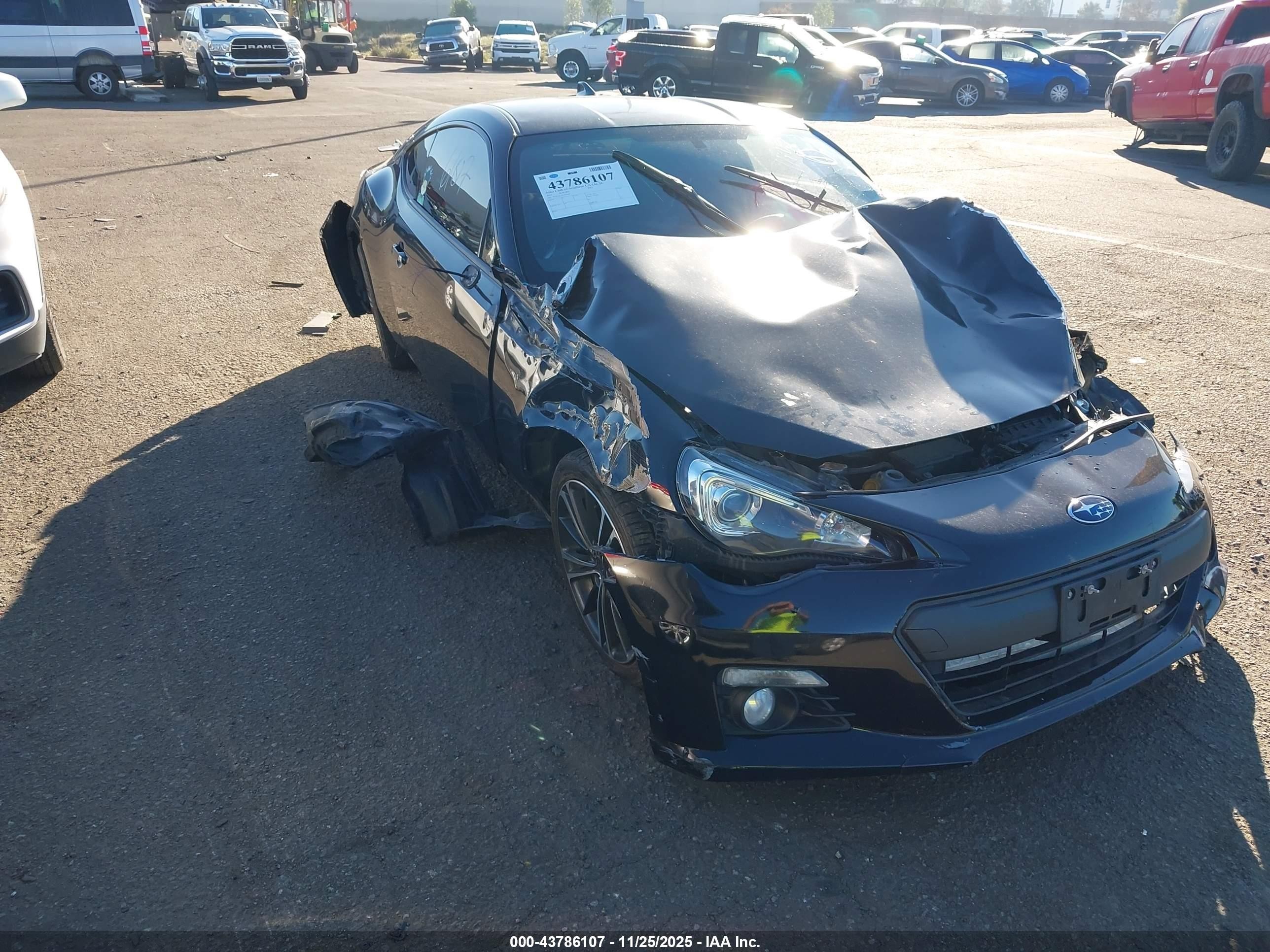 2015 Subaru BRZ Series.Blue, VIN JF1ZCAC16F9602307 — All over