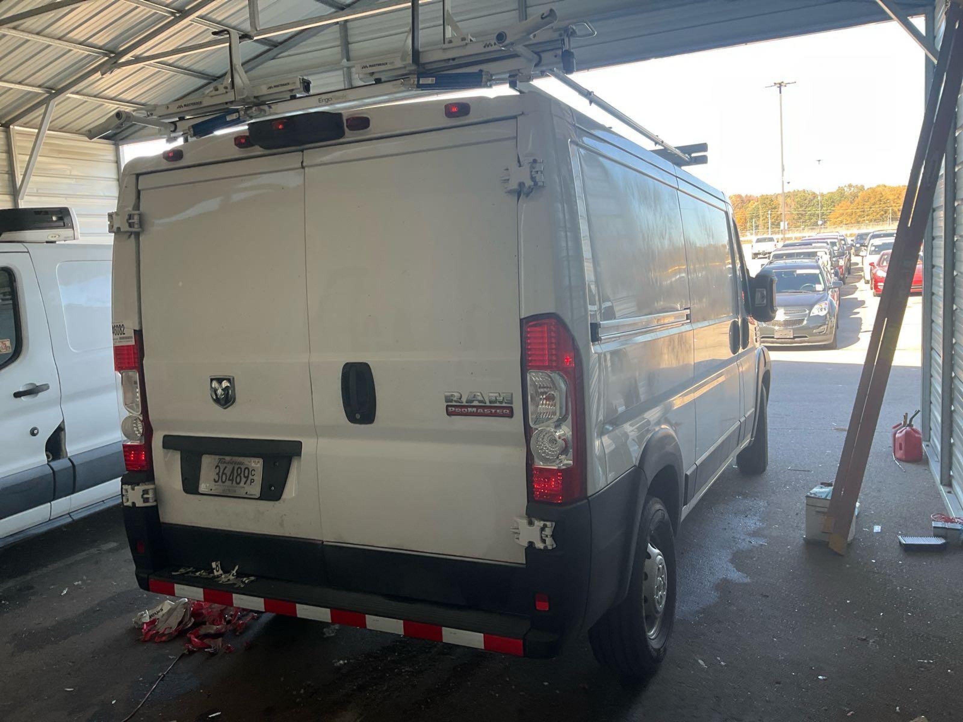 2021 Ram ProMaster, VIN 3C6ERVAG1ME501682 — Auction photo
